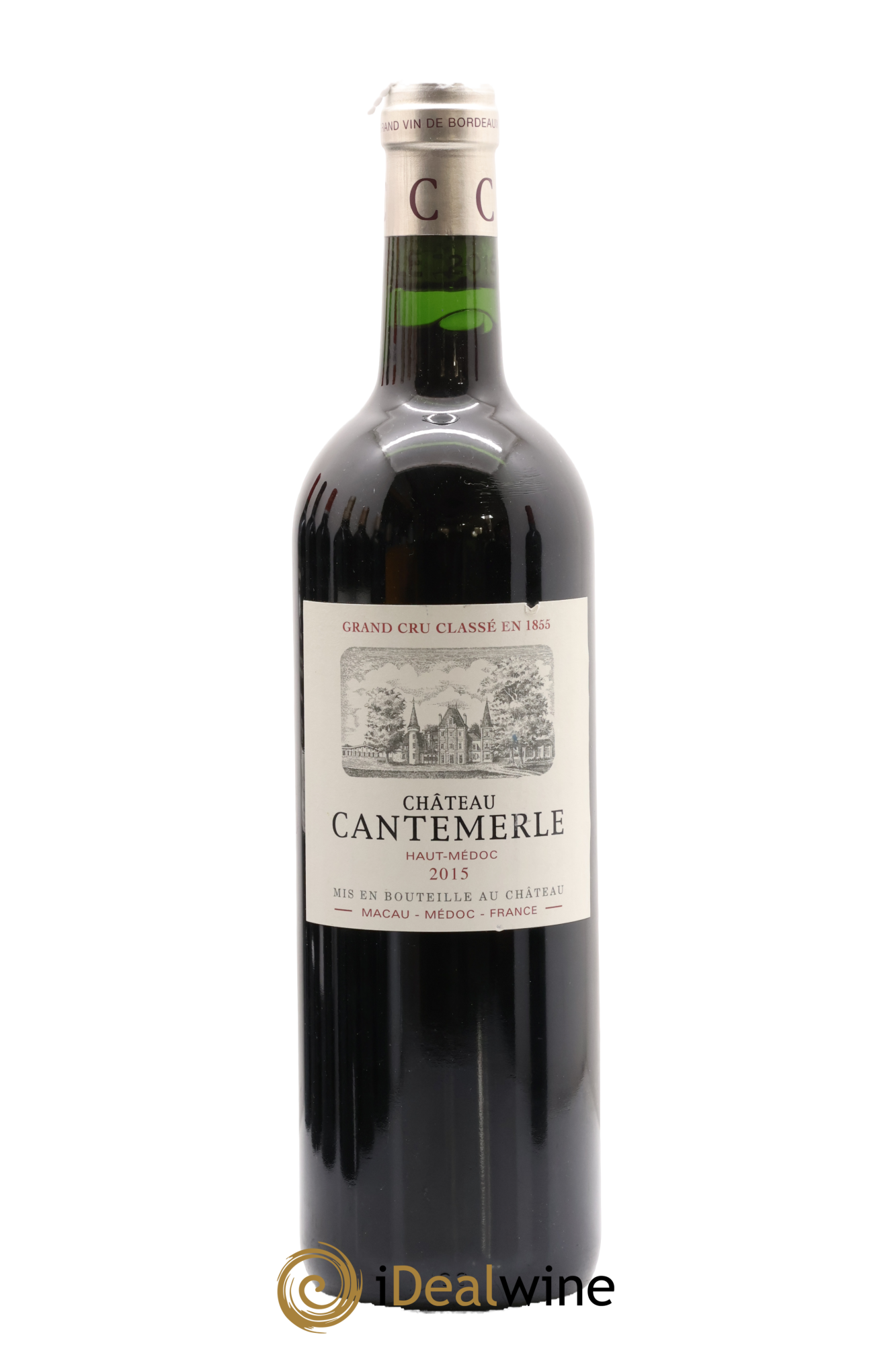 Château Cantemerle 5ème Grand Cru Classé 2015 - Posten von 1 Flasche - 0