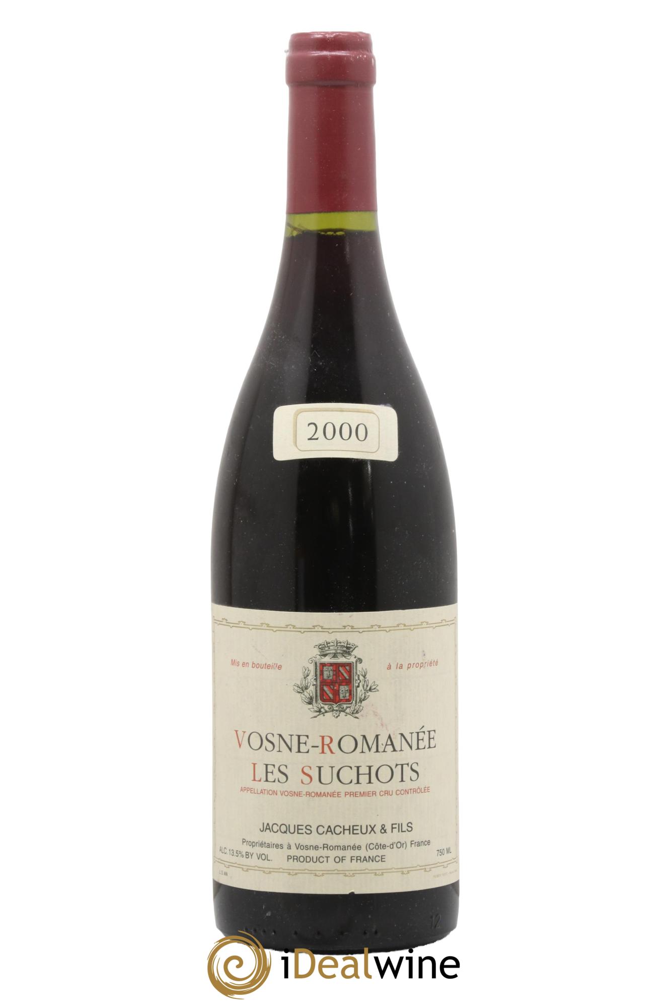 Vosne-Romanée 1er Cru Les Suchots Jacques Cacheux & Fils 2000 - Lot of 1 bottle - 0
