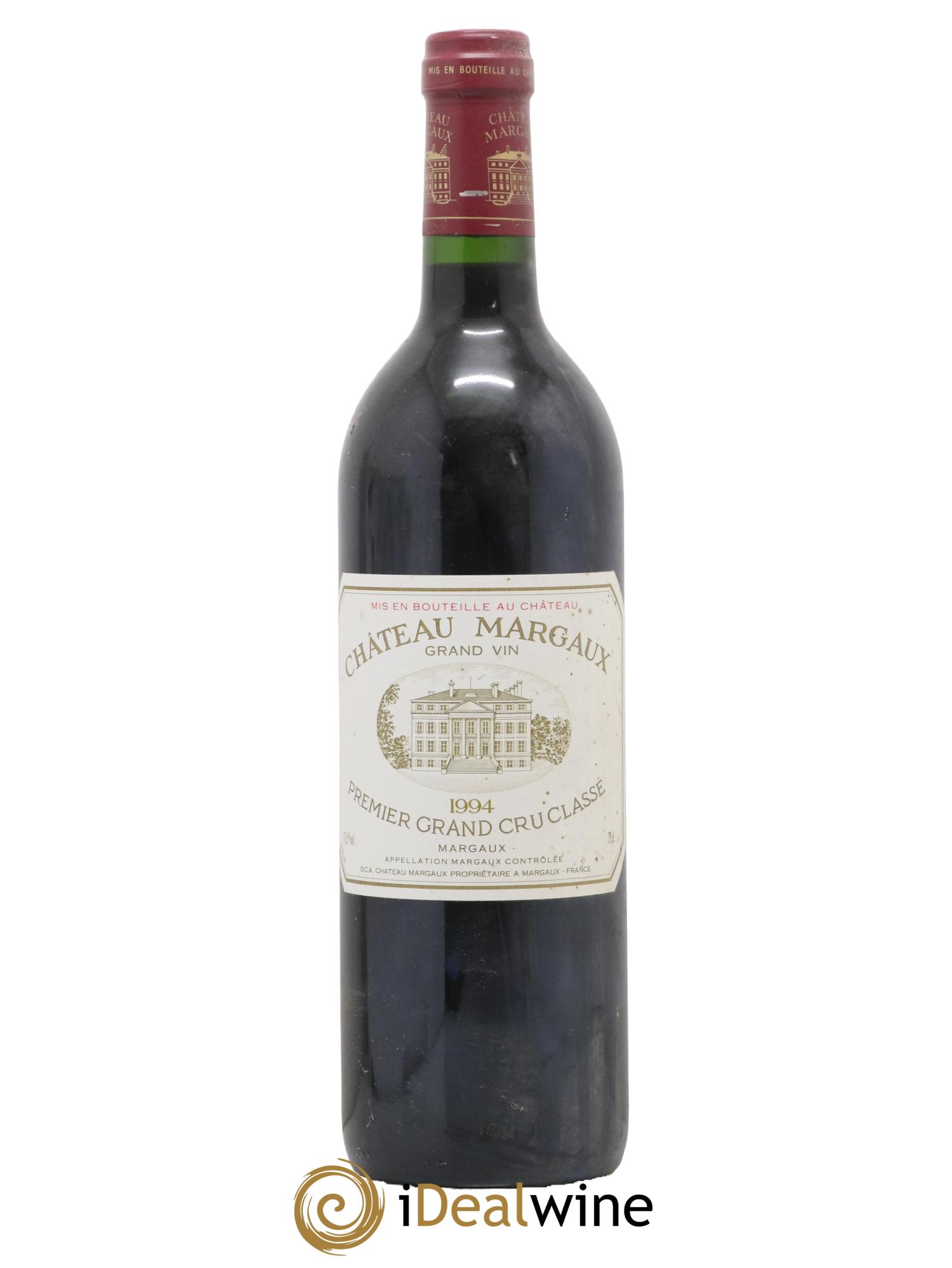 Château Margaux 1er Grand Cru Classé 1994 - Lot de 1 bouteille - 0