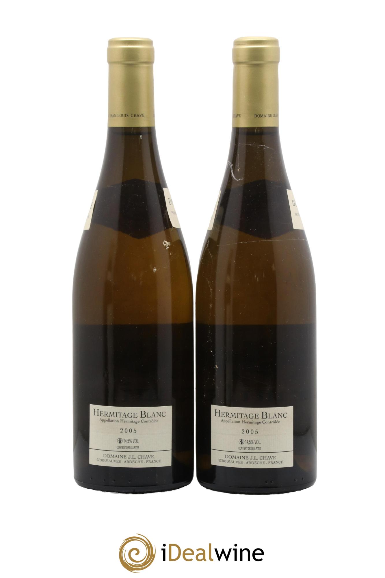Hermitage Jean-Louis Chave 2005 - Lot de 2 bouteilles - 1