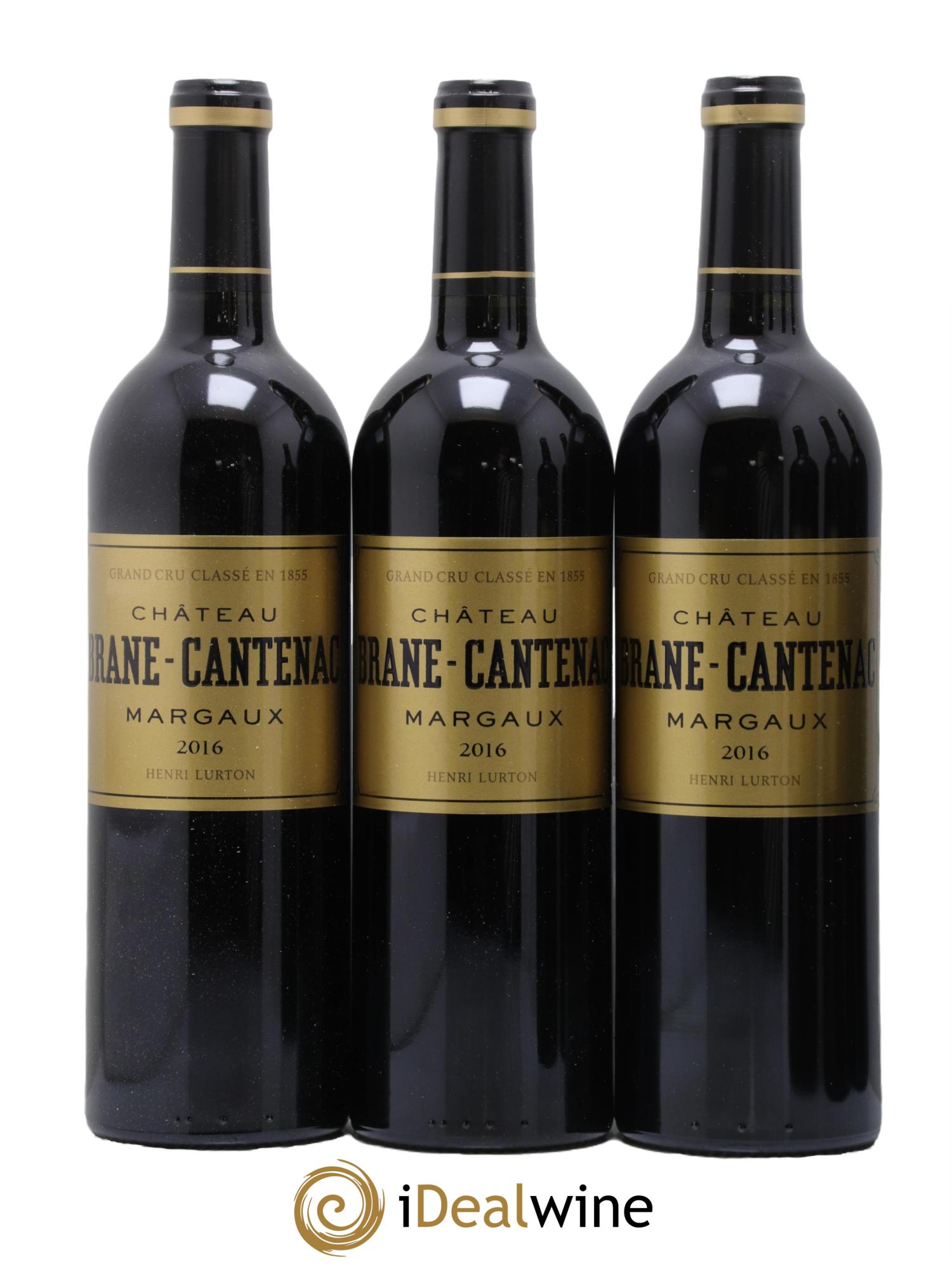 Château Brane Cantenac 2ème Grand Cru Classé 2016 - Lot de 6 bouteilles - 1