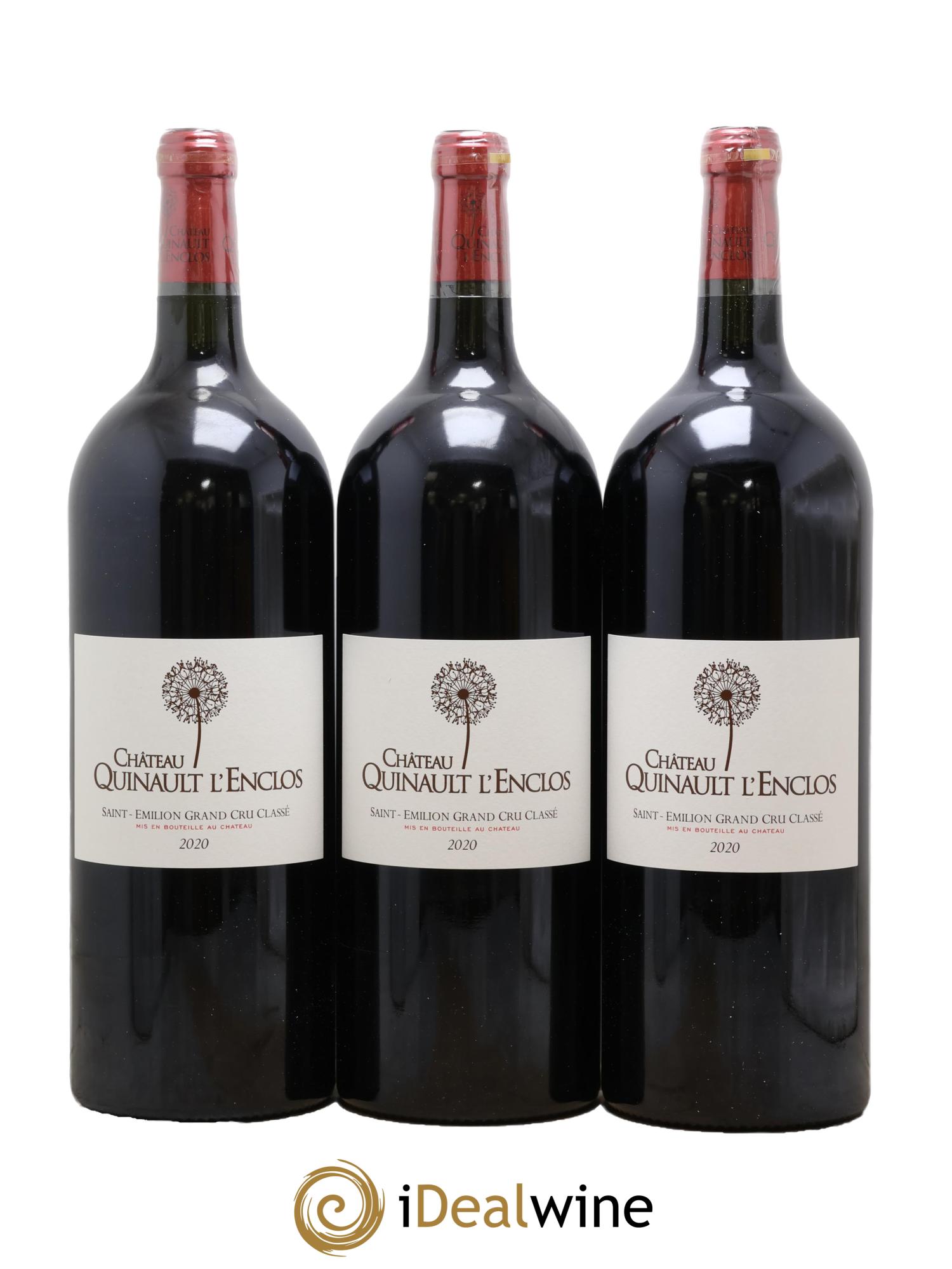 Château Quinault L'Enclos 2020 - Posten von 3 Magnum - 0