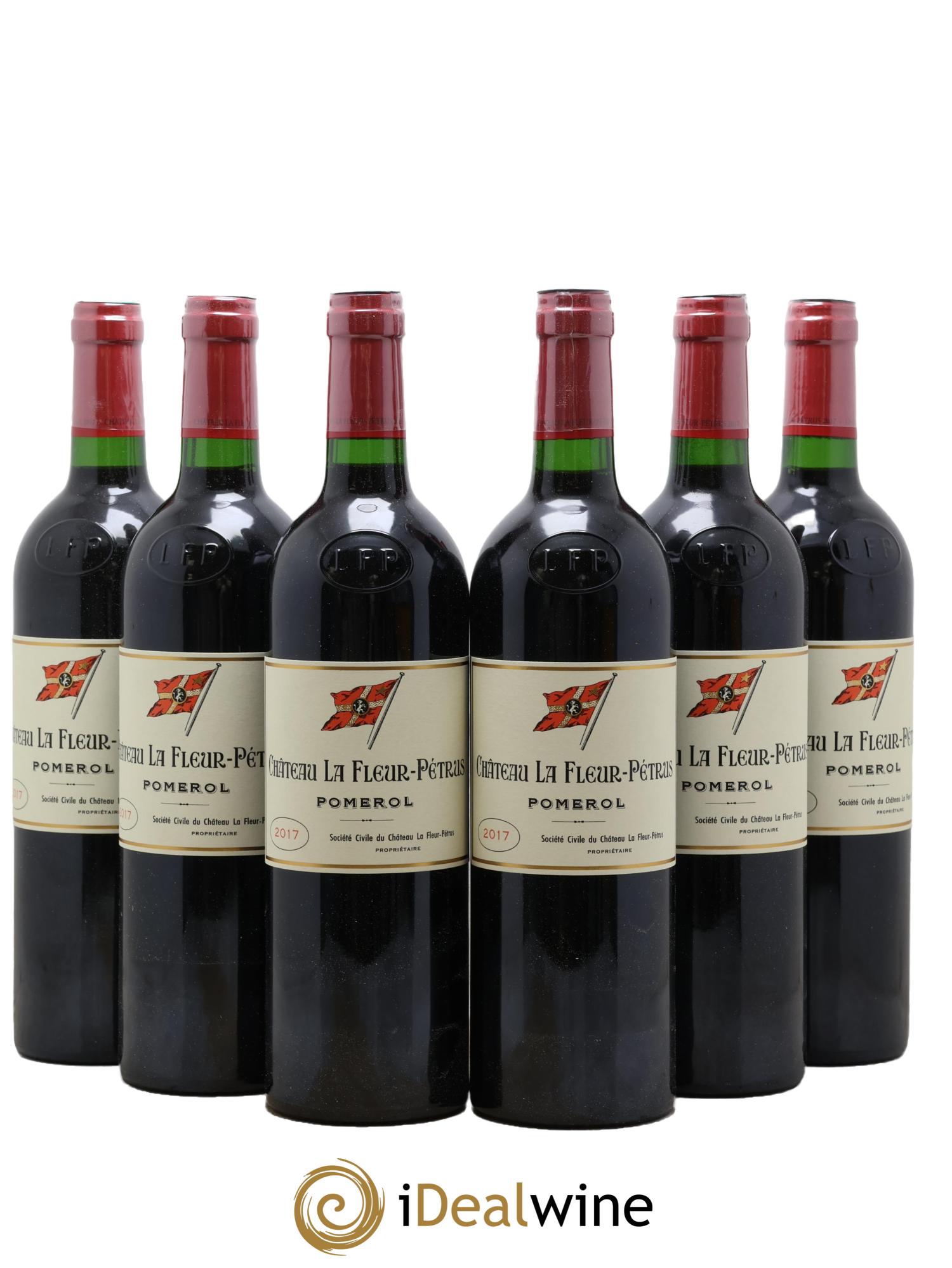 Château la Fleur Petrus 2017 - Lot de 6 bouteilles - 0