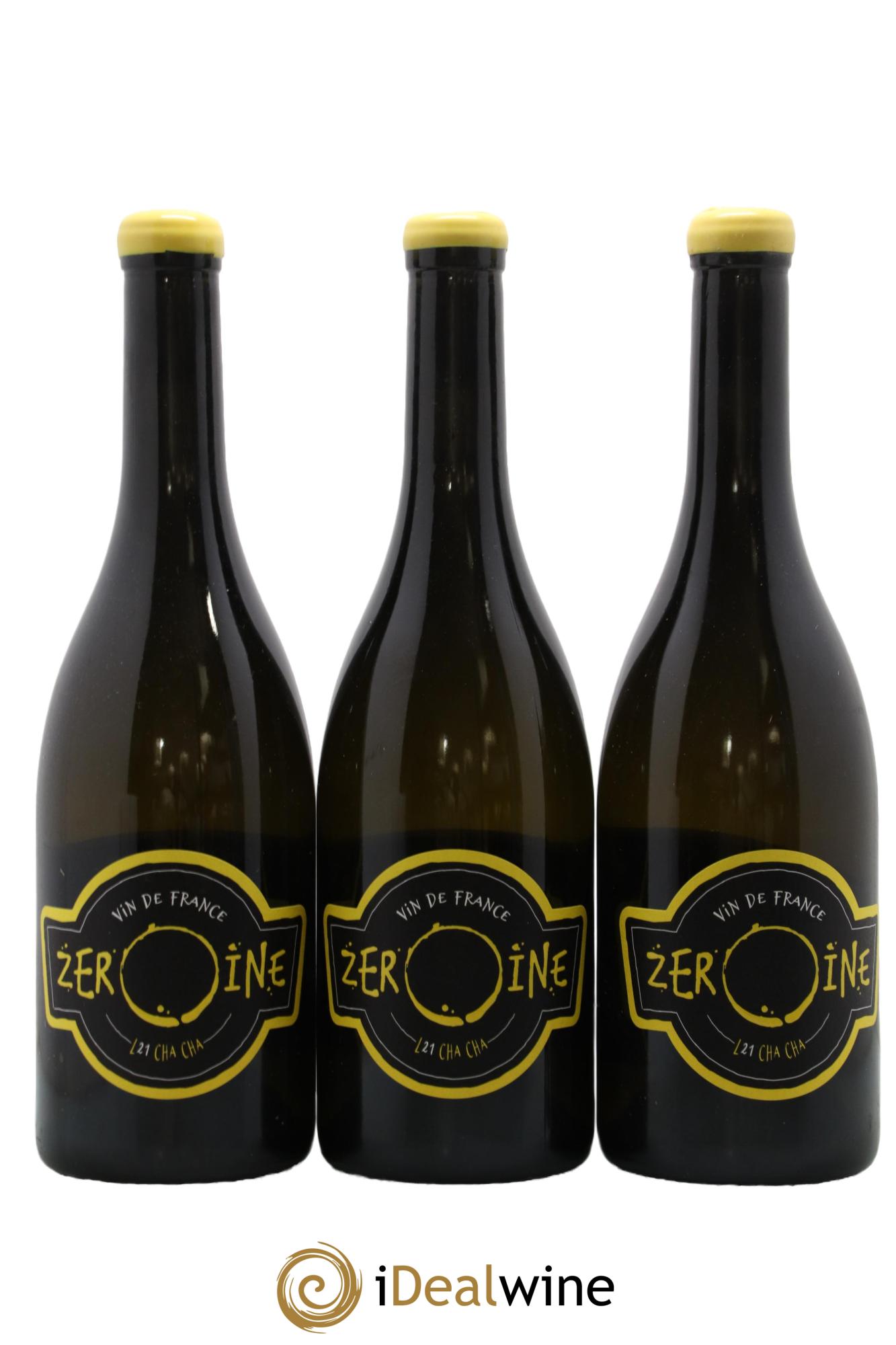 Vin de France Chacha Zeroine 2021 - Lot de 3 bouteilles - 0