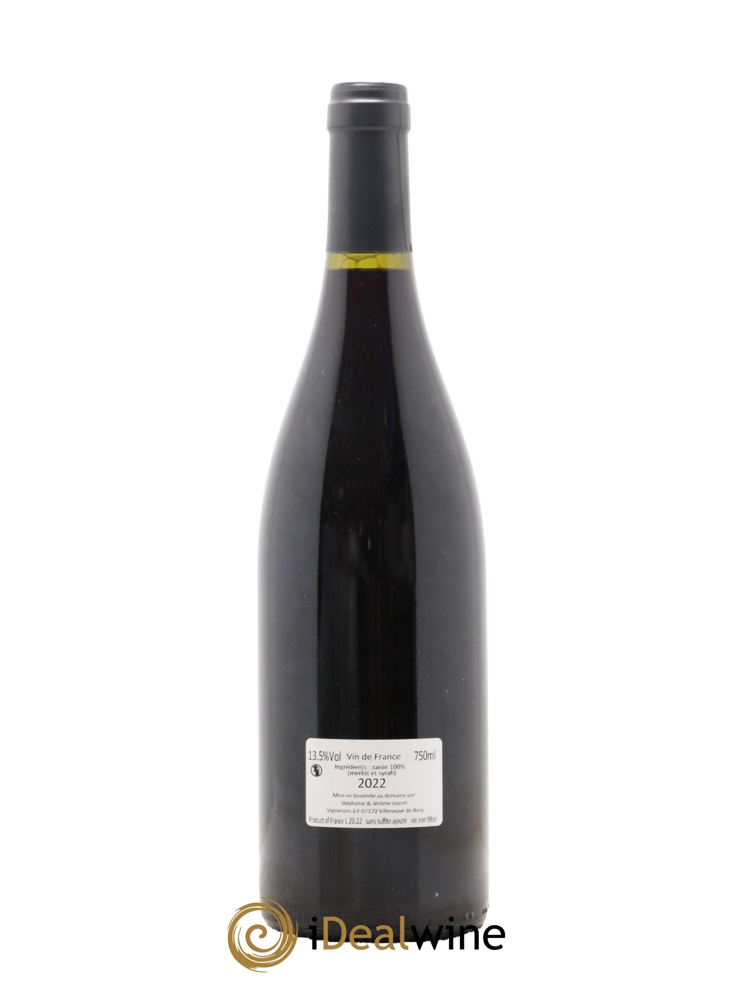 Vin de France L'Accroche Cœur Merlot/Syrah Jérôme Jouret 2022 - Lotto di 1 bottiglia - 1