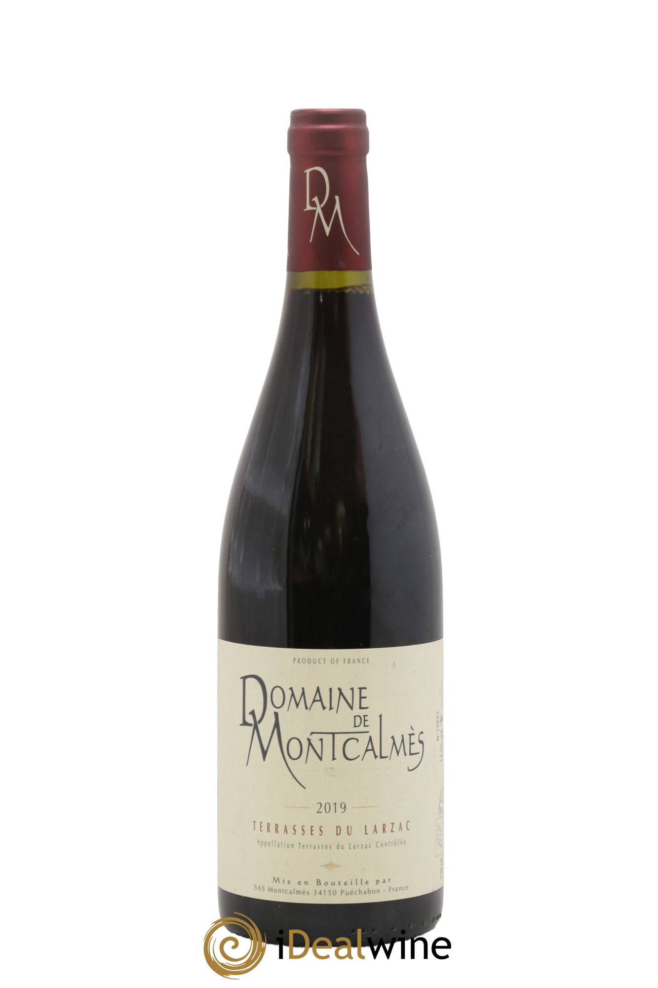 Terrasses du Larzac Domaine de Montcalmès Frédéric Pourtalié 2019 - Lot of 1 bottle - 0