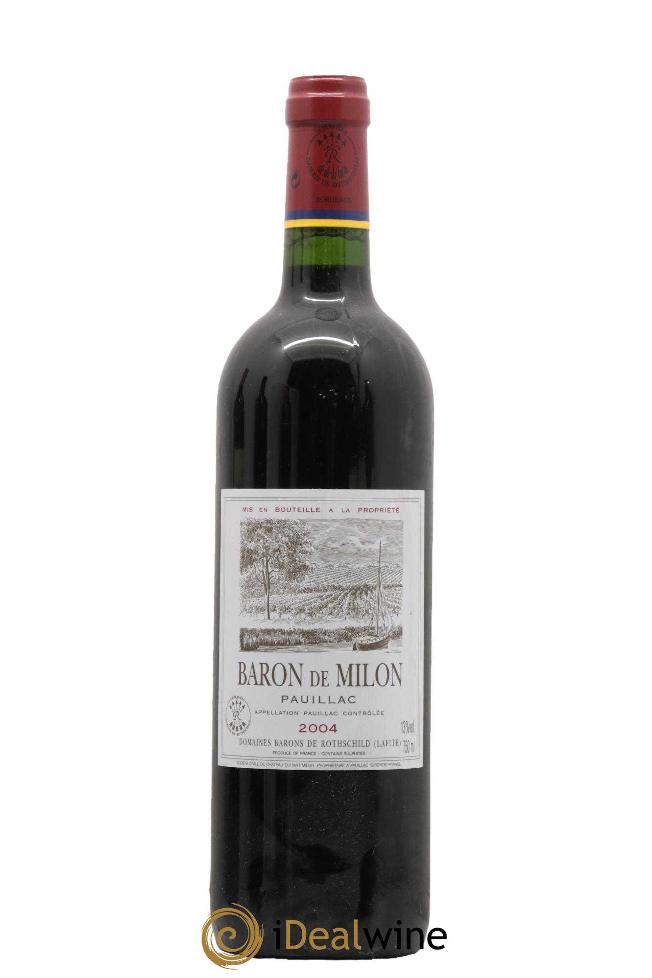 Pauillac Baron De Millon 2004 - Lot de 1 bouteille - 0