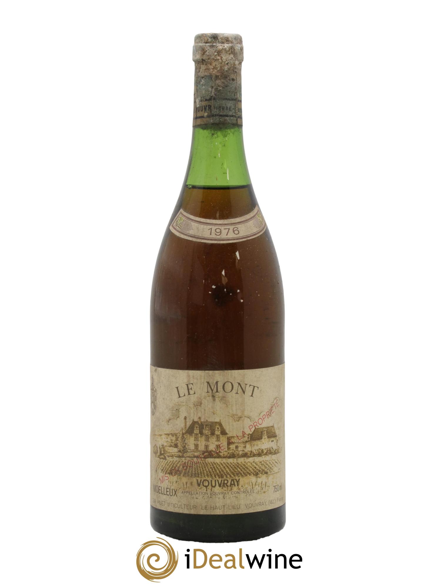Vouvray Le Mont Moelleux Domaine Huet 1976 - Posten von 1 Flasche - 0