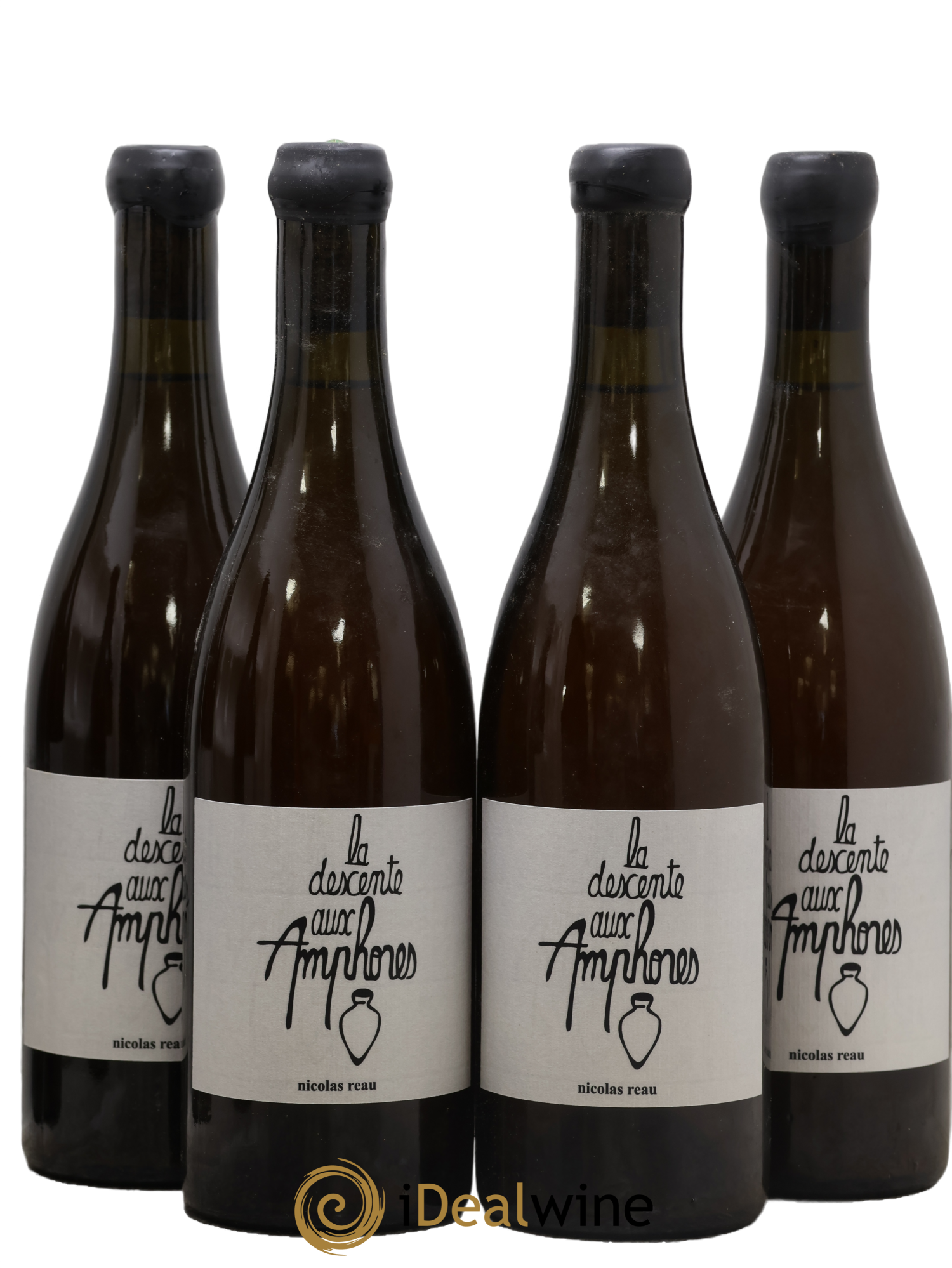 Vin de France Clos des Treilles La descente aux Amphores Nicolas Réau - Lot de 4 bouteilles - 0