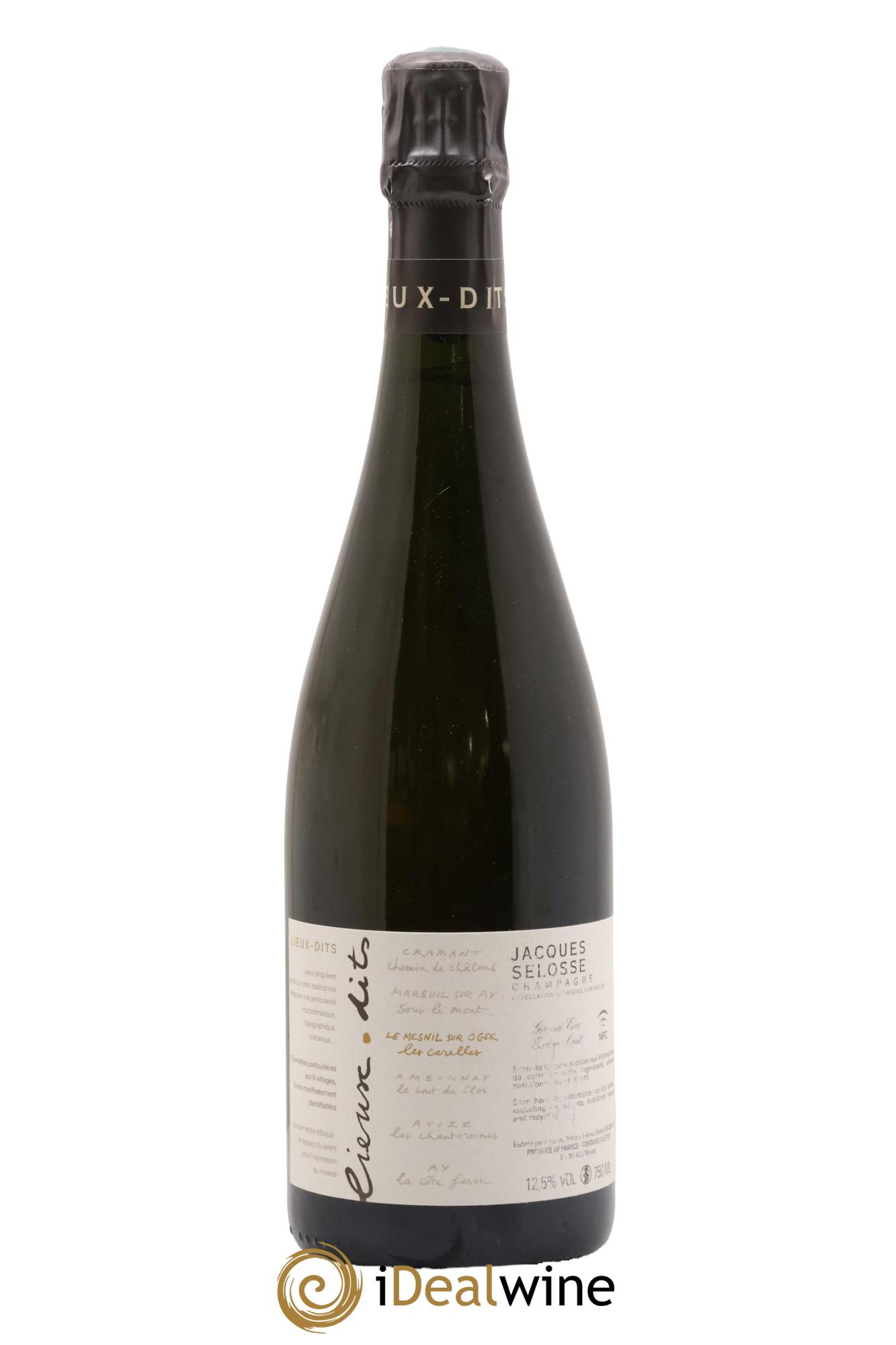 Les Carelles Blanc de Blancs Jacques Selosse - Posten von 1 Flasche - 0