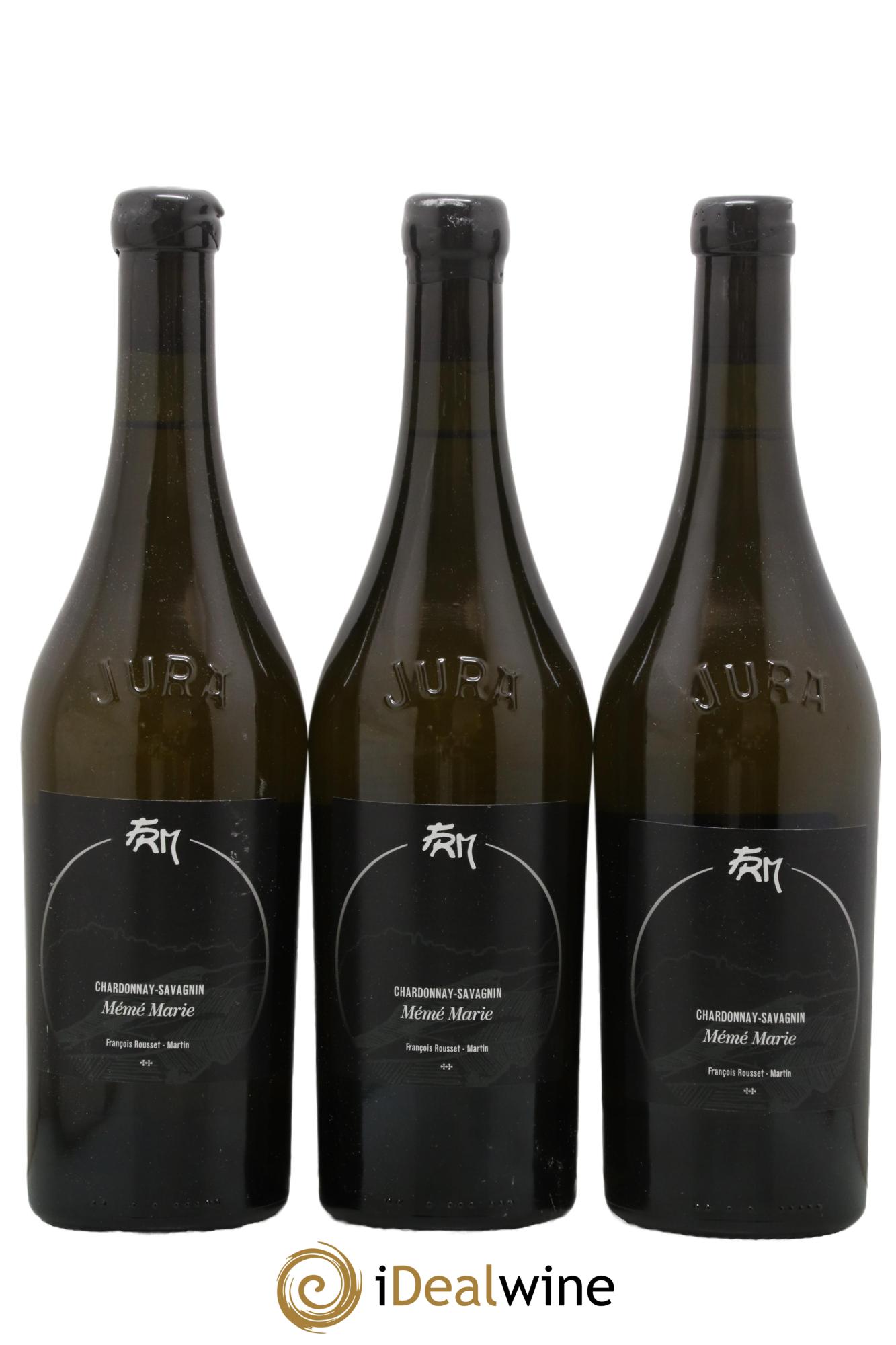 Côtes du Jura Mémé Marie François Rousset Martin 2018 - Lot de 3 bouteilles - 0