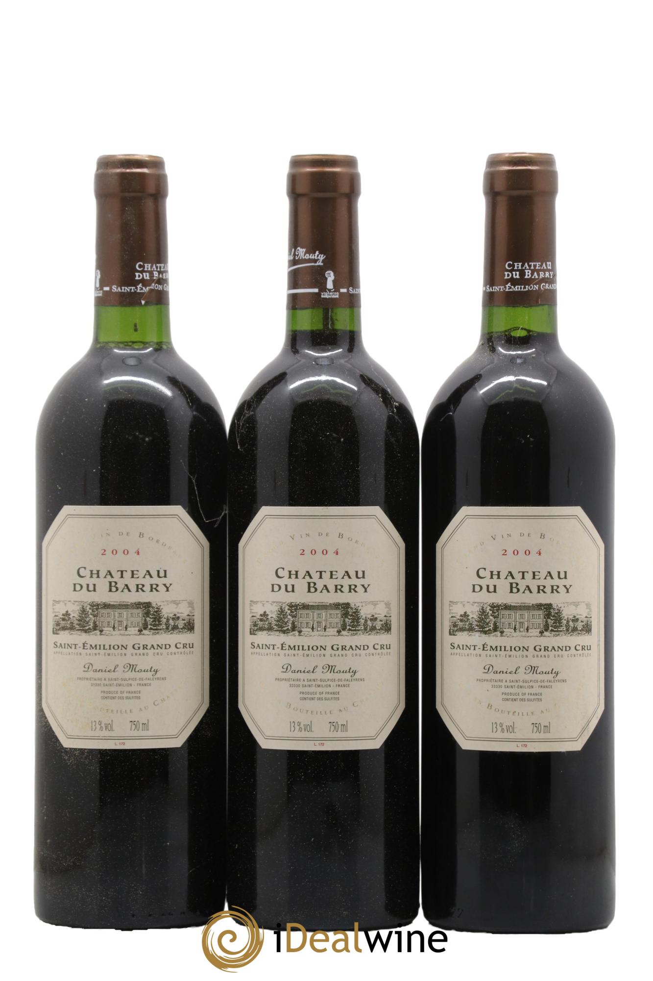 Saint-Émilion Grand Cru Château du Barry 2004 - Lot de 12 bouteilles - 2