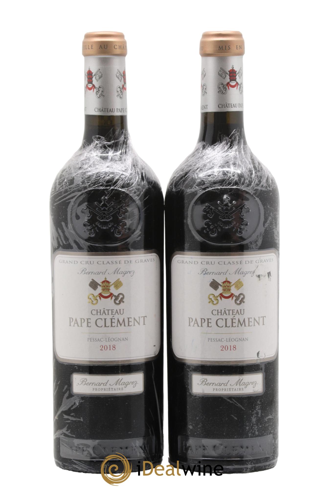 Château Pape Clément Cru Classé de Graves 2018 - Lot de 2 bouteilles - 0
