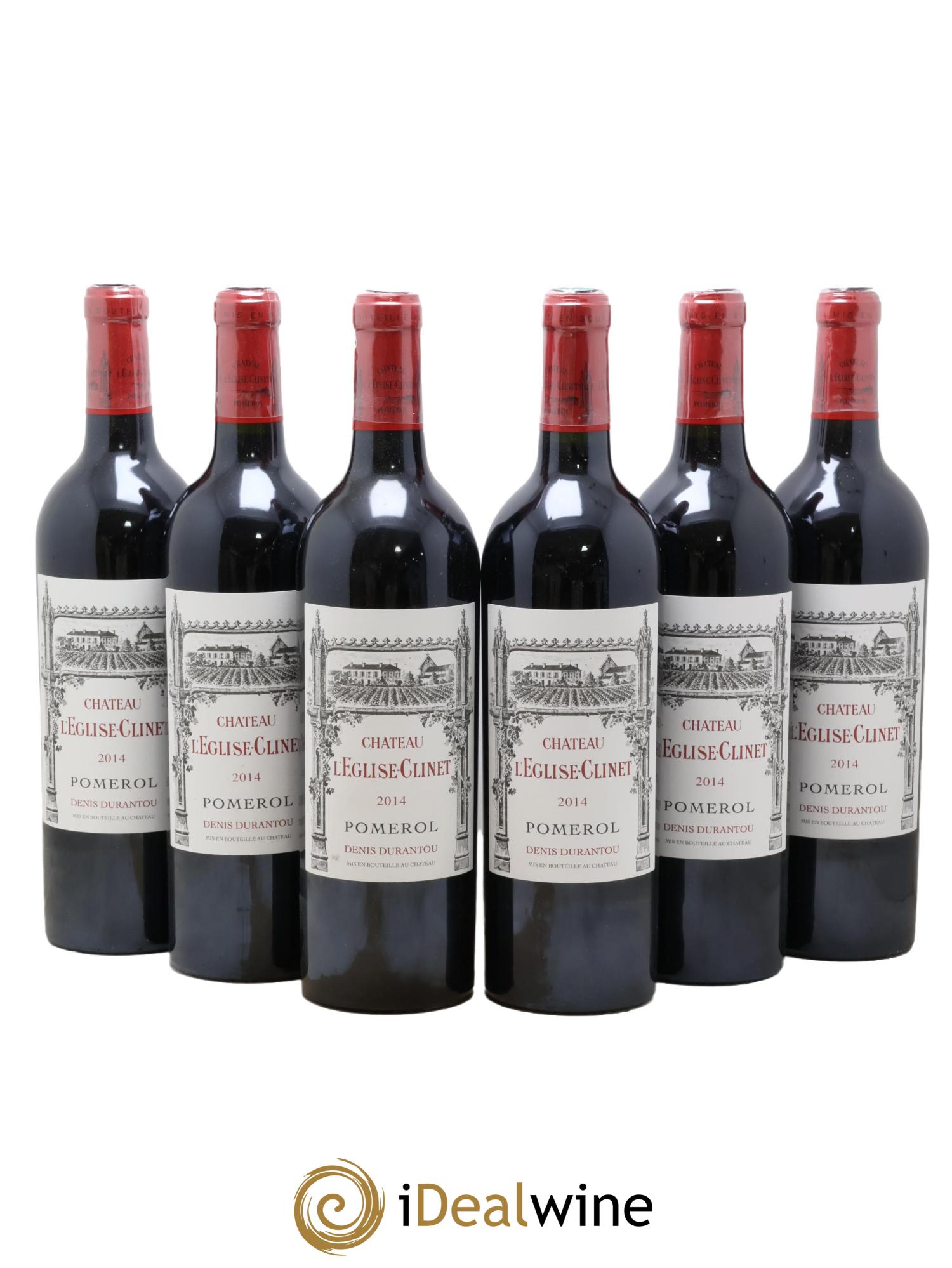 Château l' Église Clinet  2014 - Lot de 6 bouteilles - 0