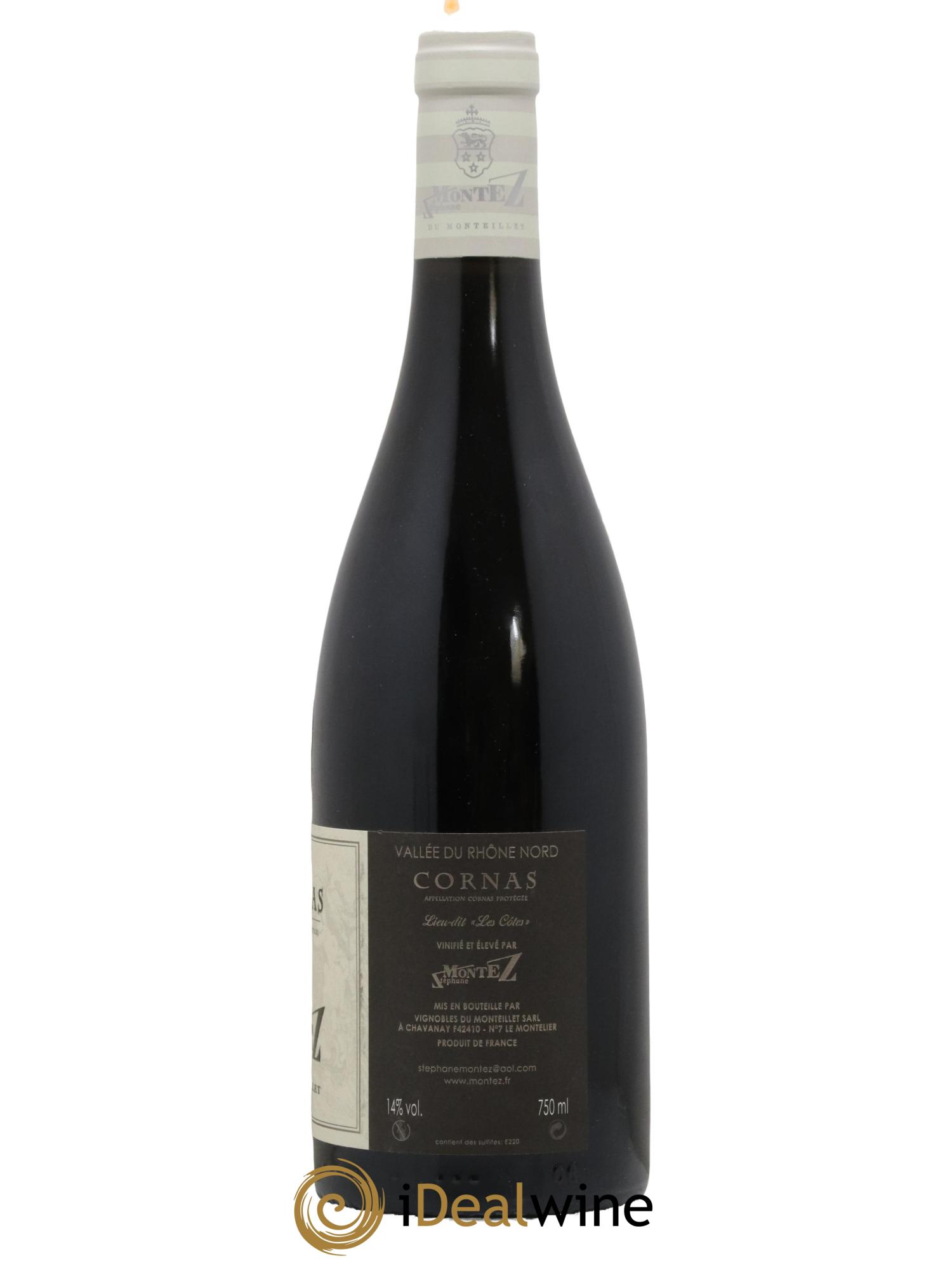 Cornas Les Cotes Domaine Montez 2017 - Lot de 1 bouteille - 1