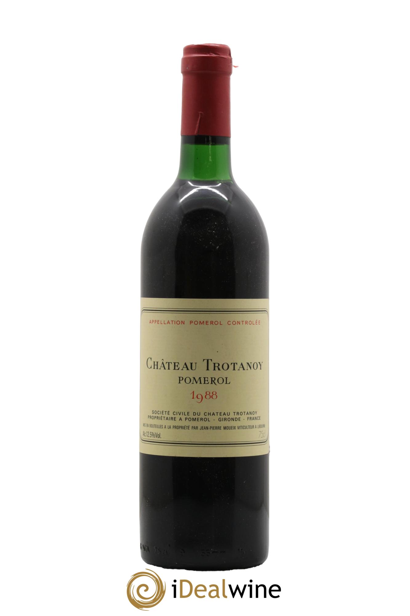 Château Trotanoy 1988 - Lot de 1 bouteille - 0