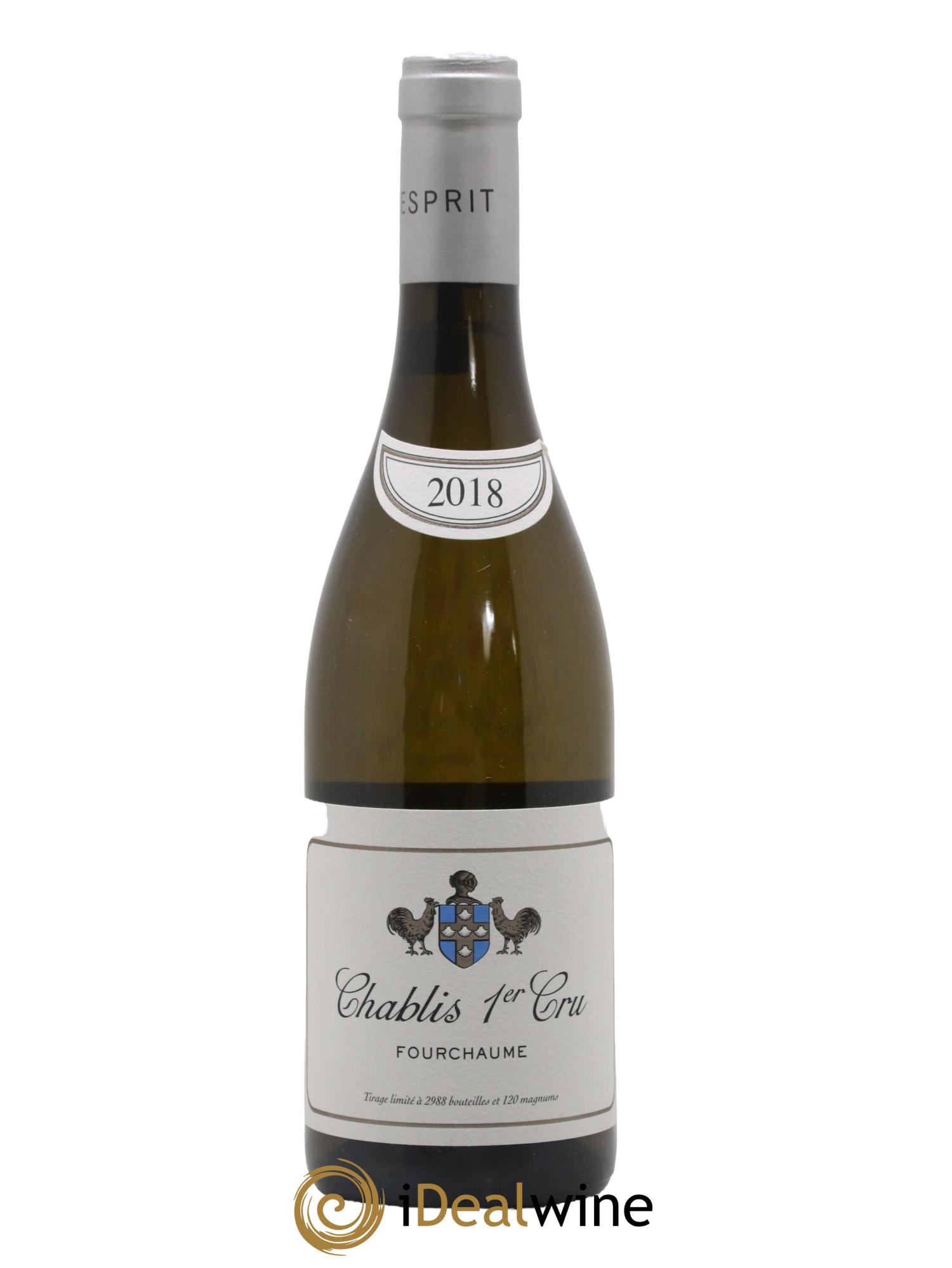 Chablis 1er Cru Fourchaume Maison Esprit Leflaive 2018 - Lot de 1 bouteille - 0