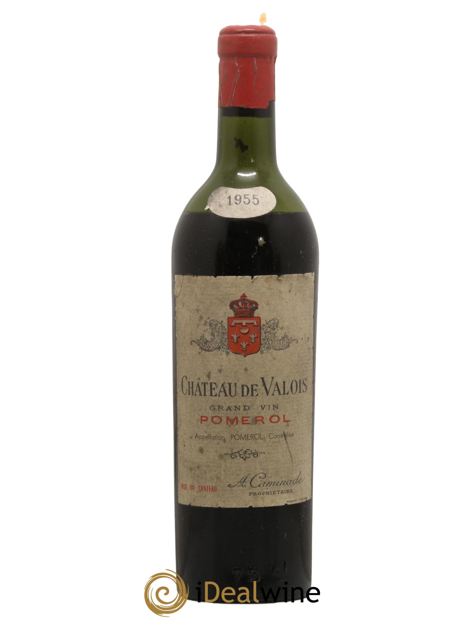 Château de Valois 1955 - Lot de 1 bouteille - 0