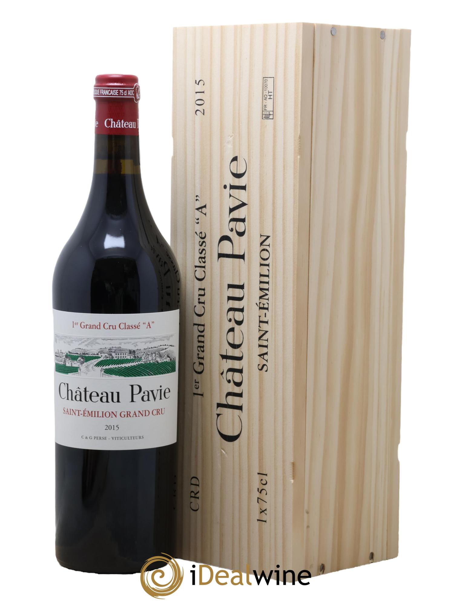 Château Pavie 1er Grand Cru Classé A  2015 - Posten von 1 Flasche - 1