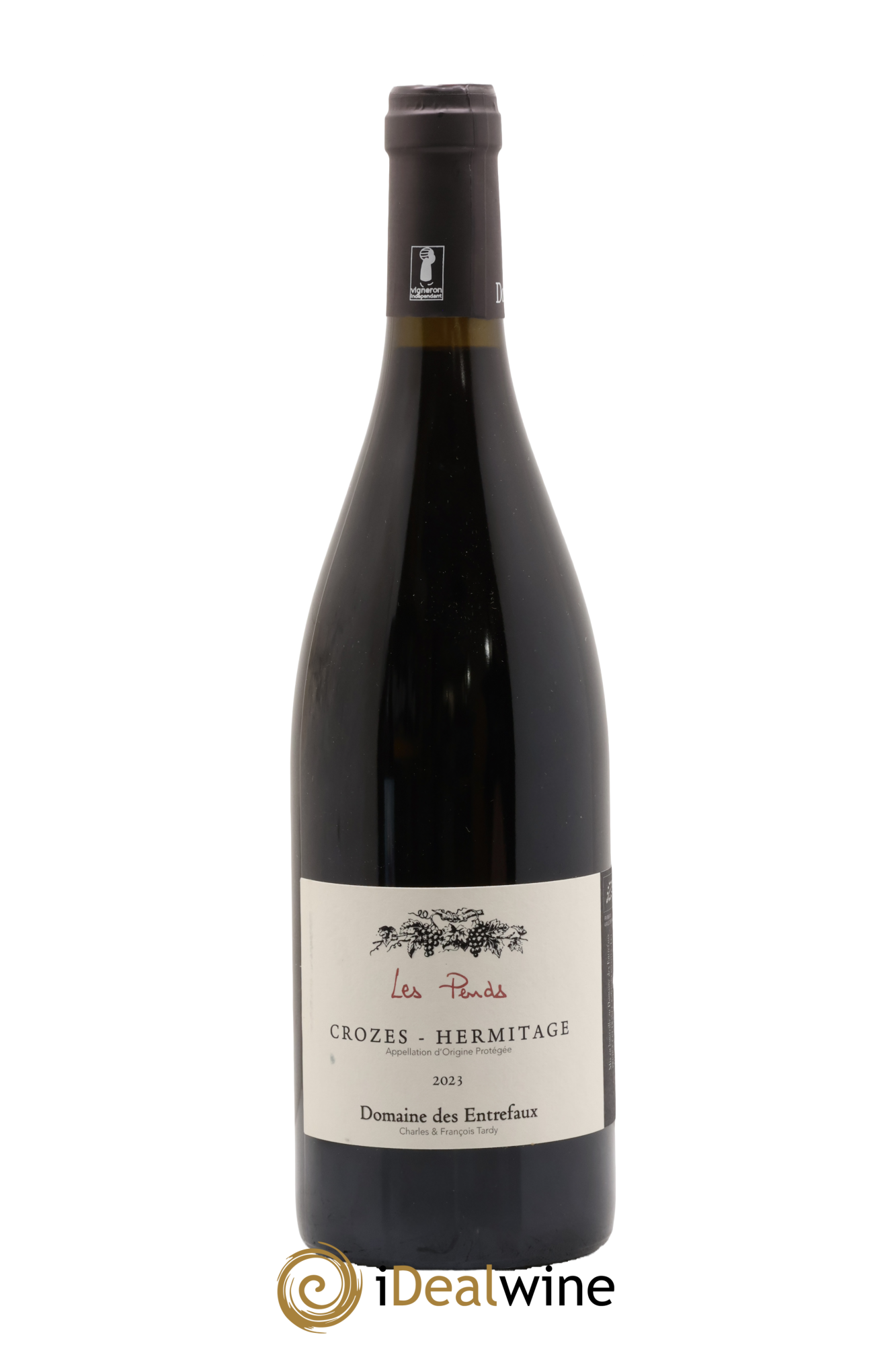 Crozes-Hermitage Les Pends Domaine des Entrefaux 2023 - Posten von 1 Flasche - 0