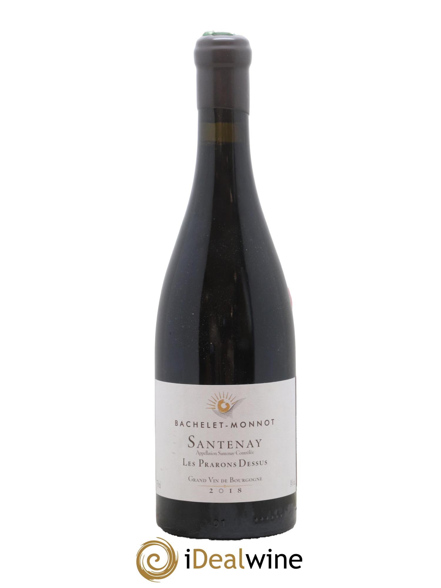 Santenay Les Prarons Dessus Bachelet-Monnot 2018 - Lot of 1 bottle - 0