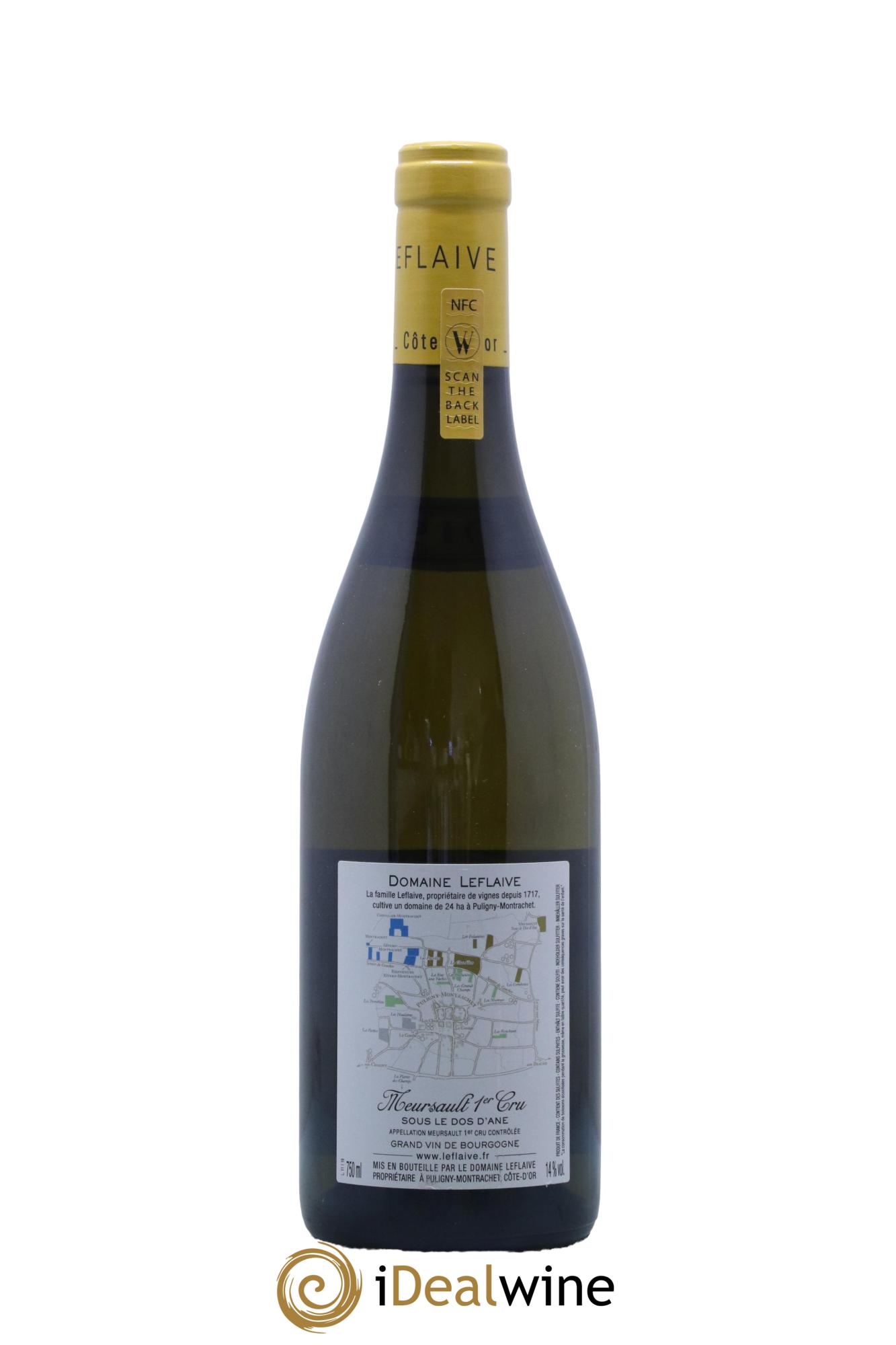 Meursault 1er Cru Sous le Dos d'Ane Leflaive (Domaine) 2019 - Lotto di 1 bottiglia - 1