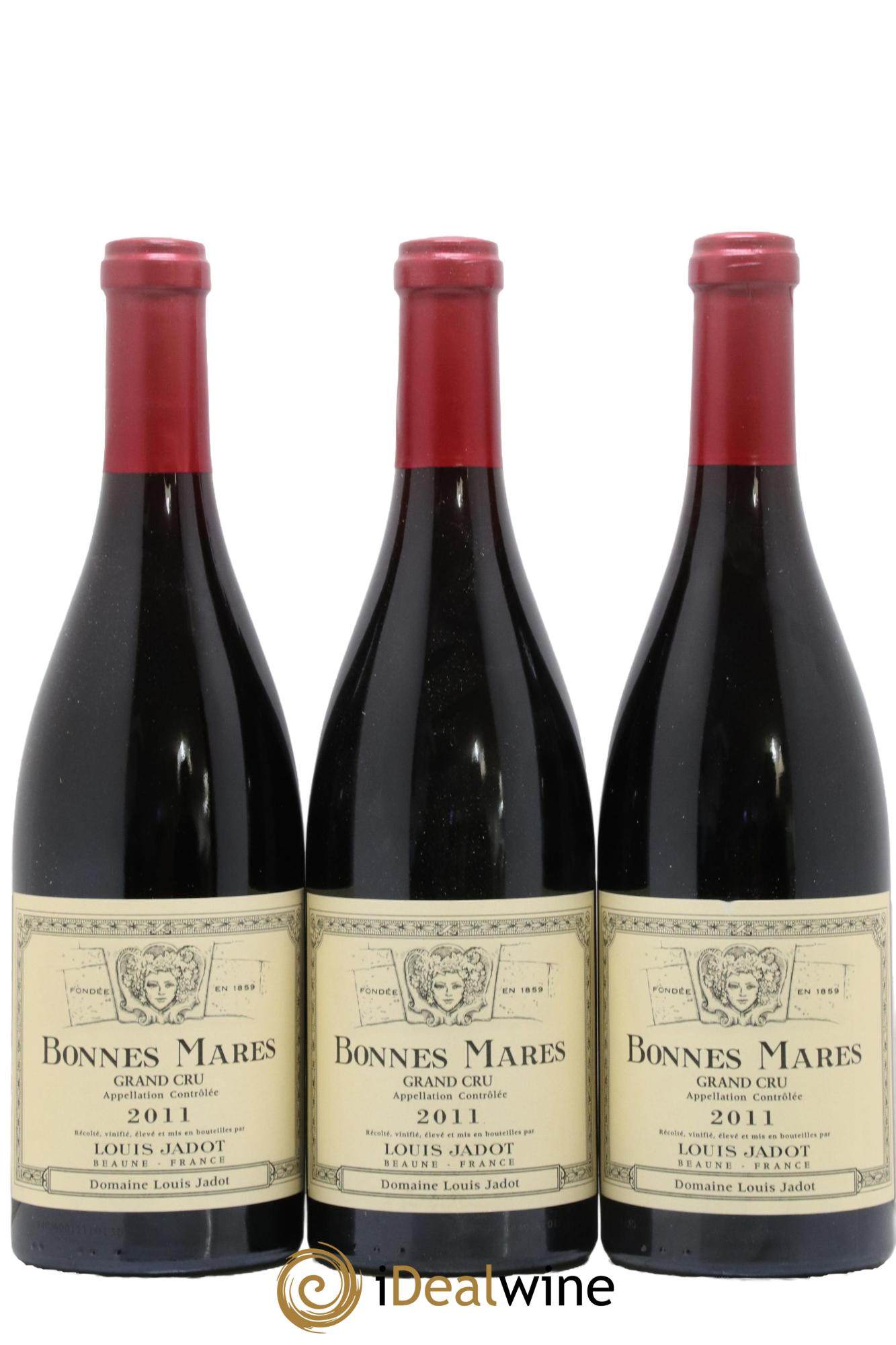 Bonnes-Mares Grand Cru Domaine Louis Jadot 2011 - Lotto di 3 bottiglie - 0