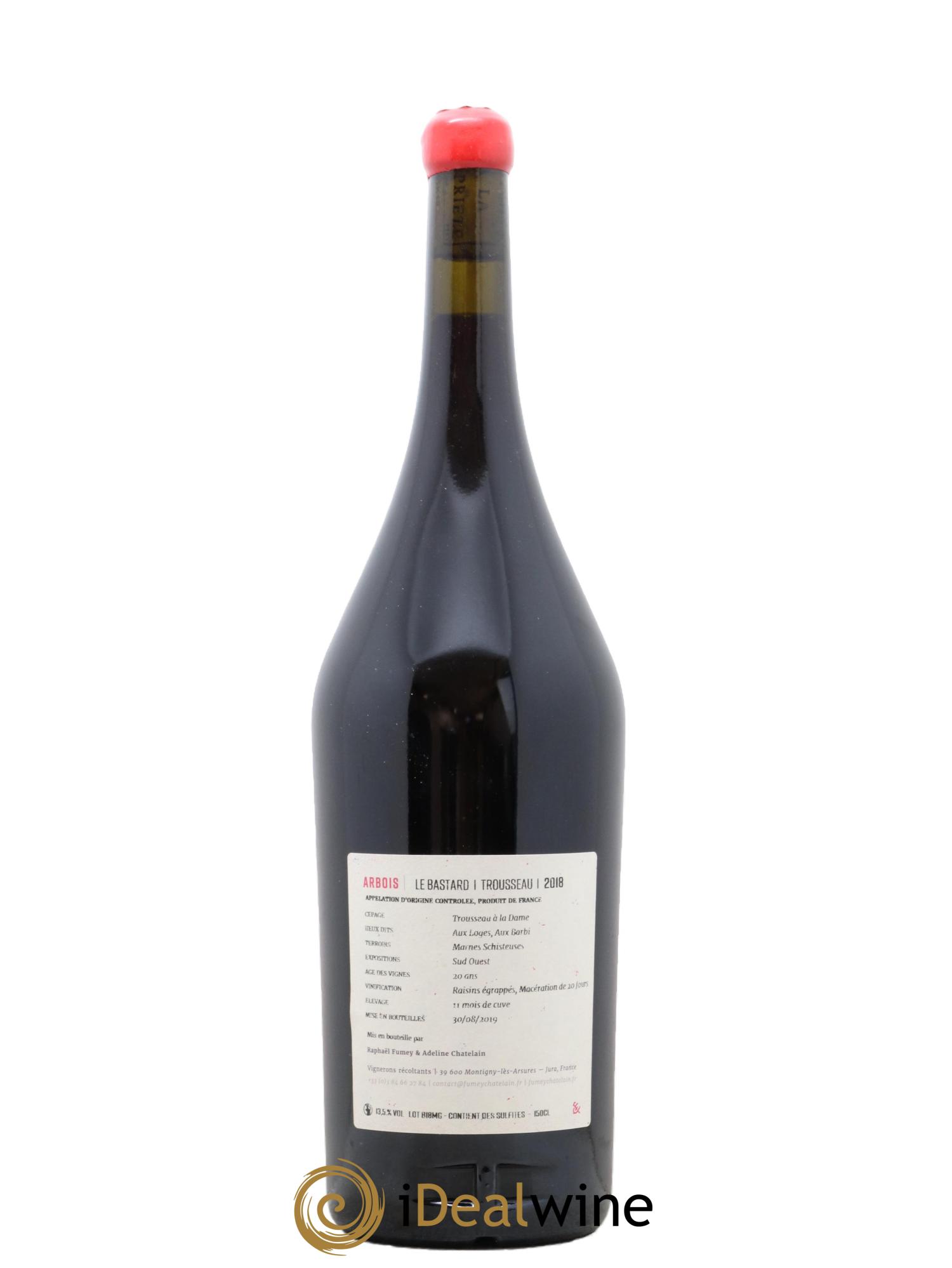 Arbois Trousseau Le Bastard Fumey-Chatelain 2018 - Lot de 1 magnum - 1