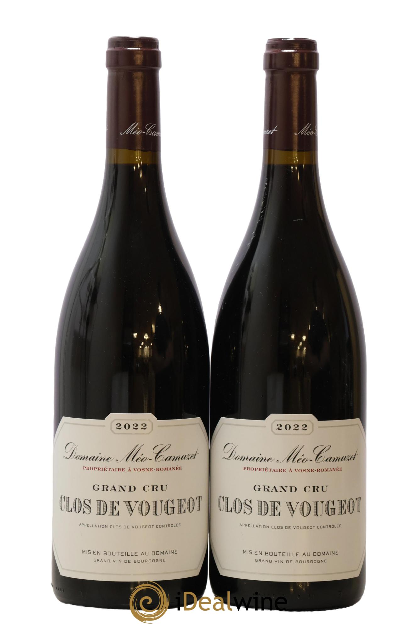 Clos de Vougeot Grand Cru Méo-Camuzet (Domaine) 2022 - Lot de 2 bouteilles - 0