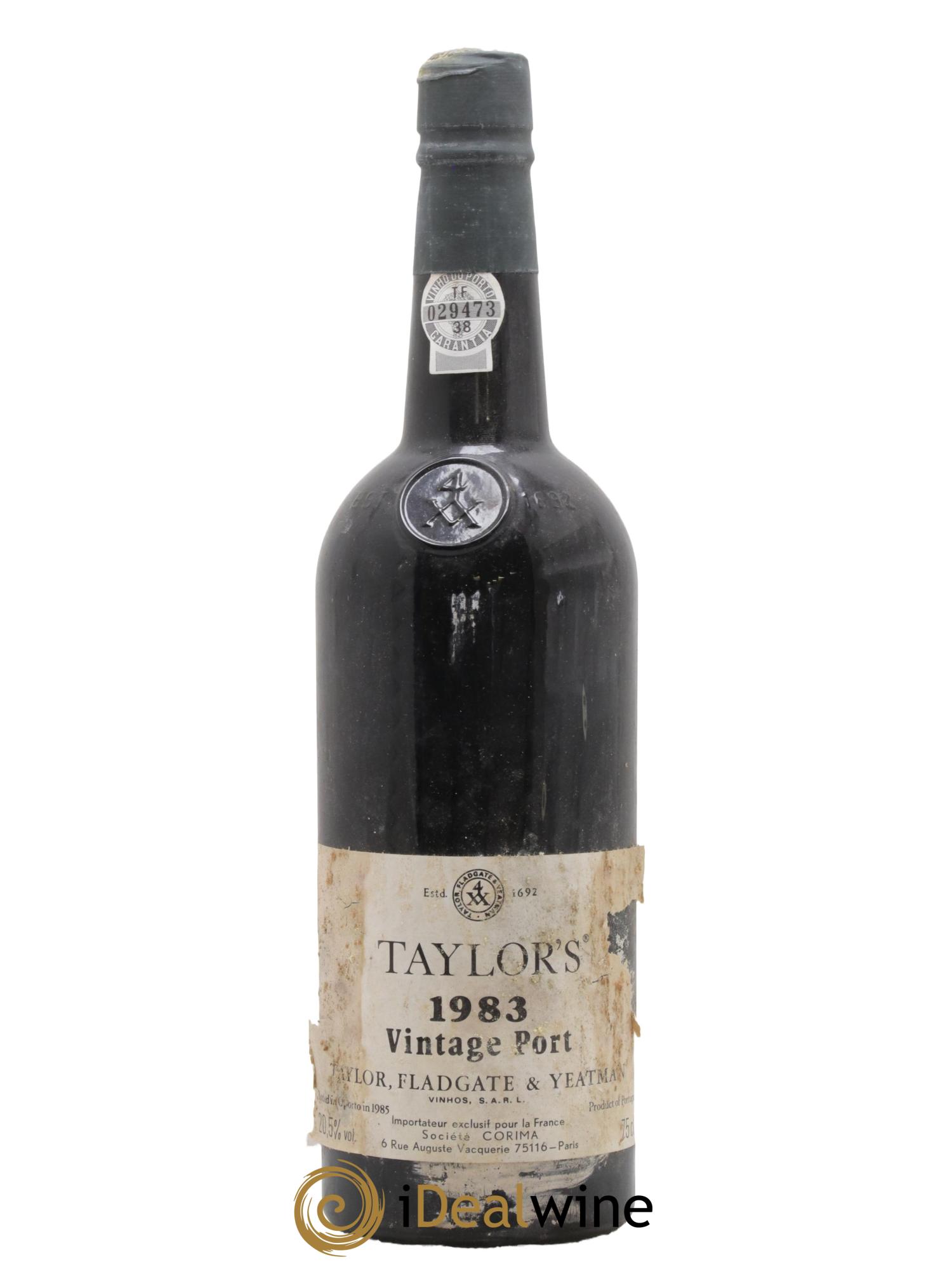 Porto Taylor's Vintage 1983 - Lotto di 1 bottiglia - 0