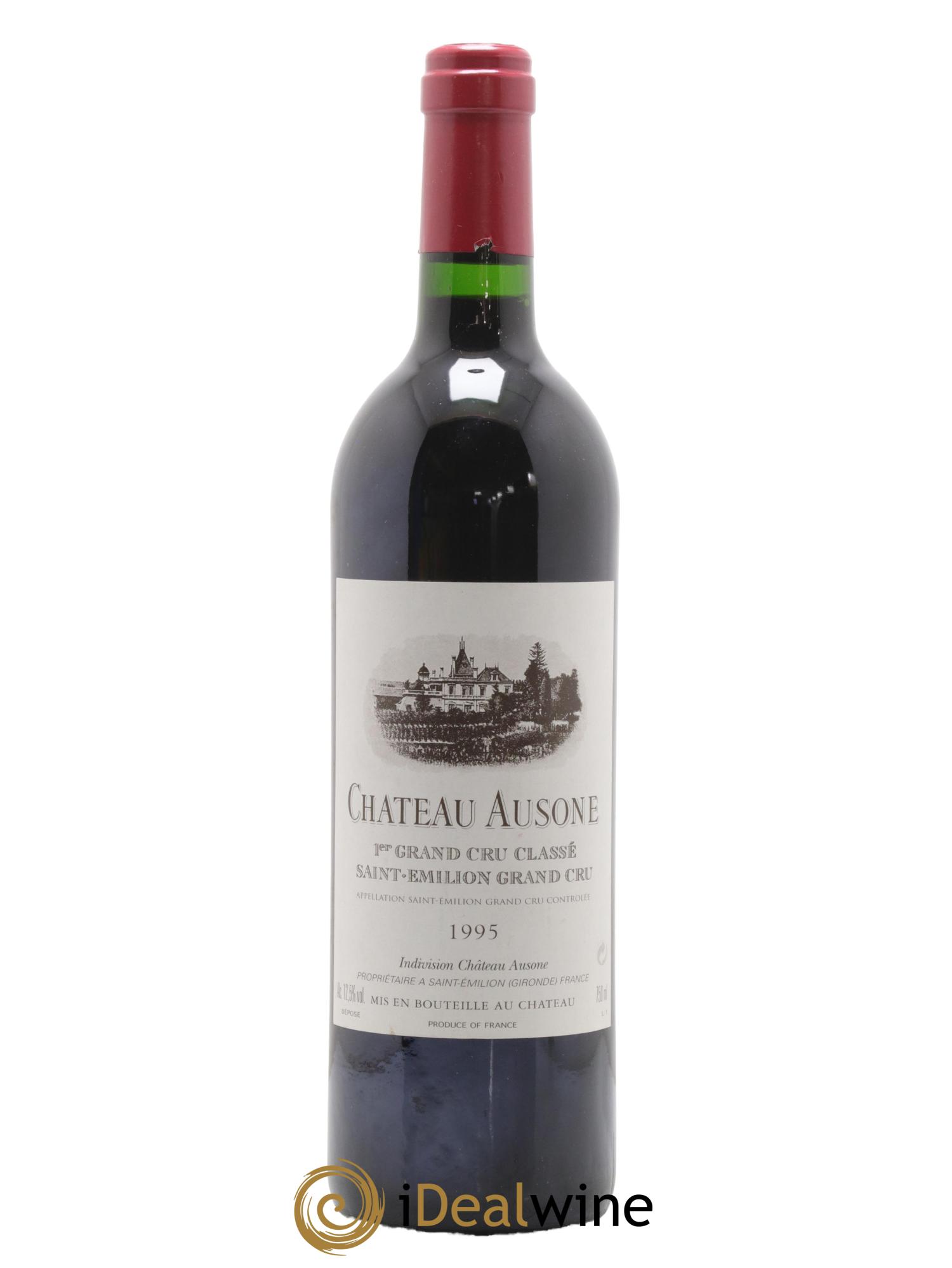 Château Ausone 1er Grand Cru Classé A 1995 - Lot de 1 bouteille - 0