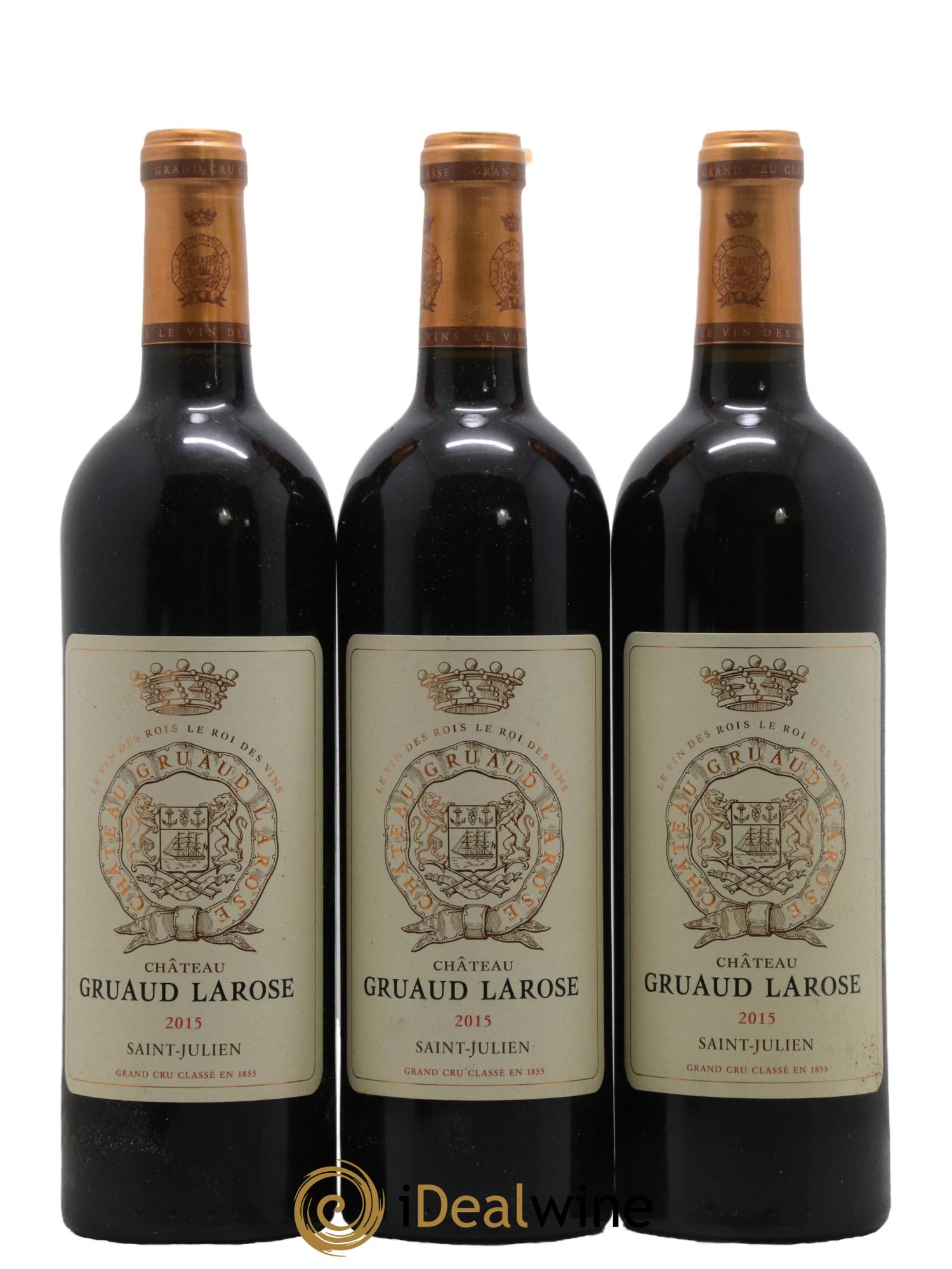 Château Gruaud Larose 2ème Grand Cru Classé 2015 - Lot de 6 bouteilles - 1