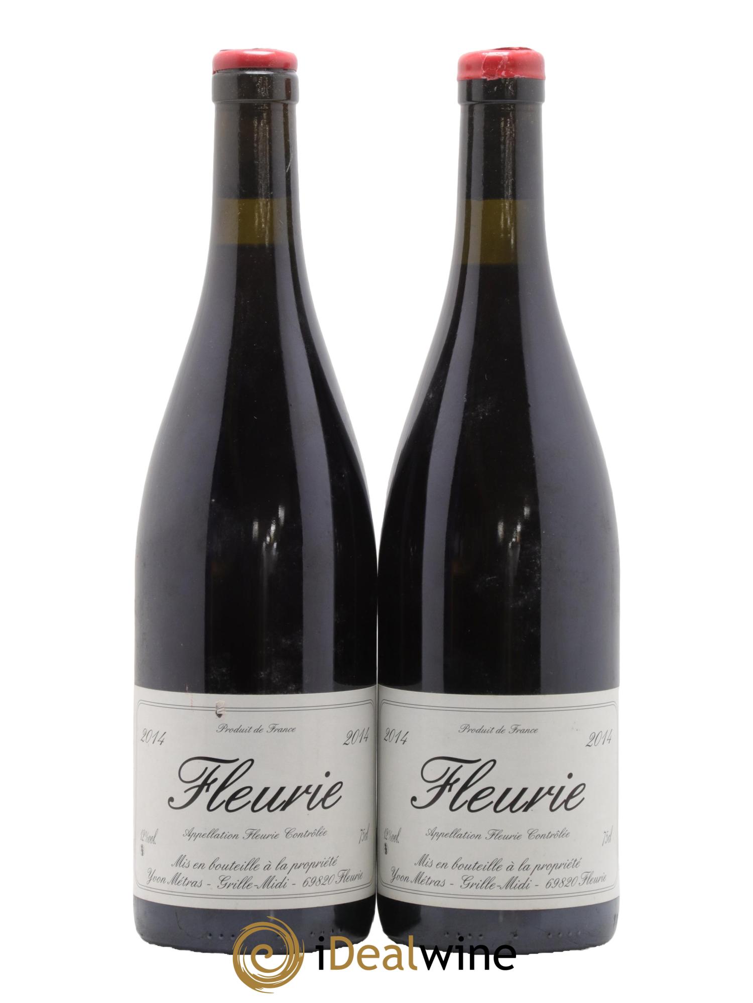 Fleurie Yvon Métras 2014 - Lot de 2 bouteilles - 0