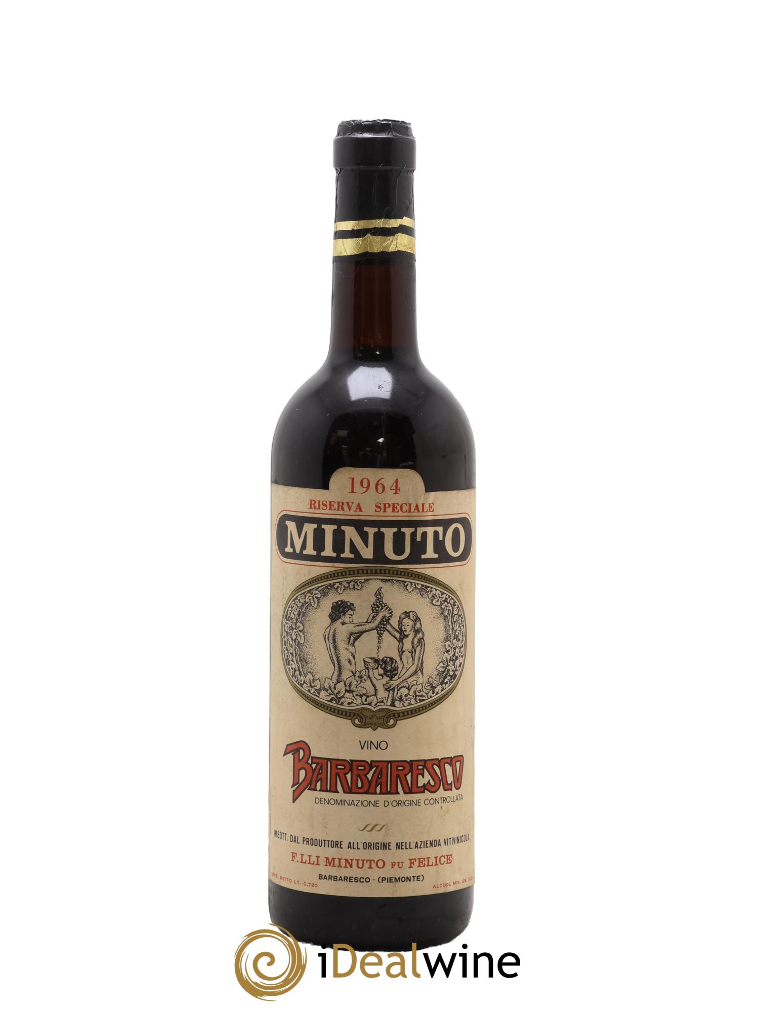 Barbaresco DOCG Riserva Speciale Minuto 1964 - Lot de 1 bouteille - 0