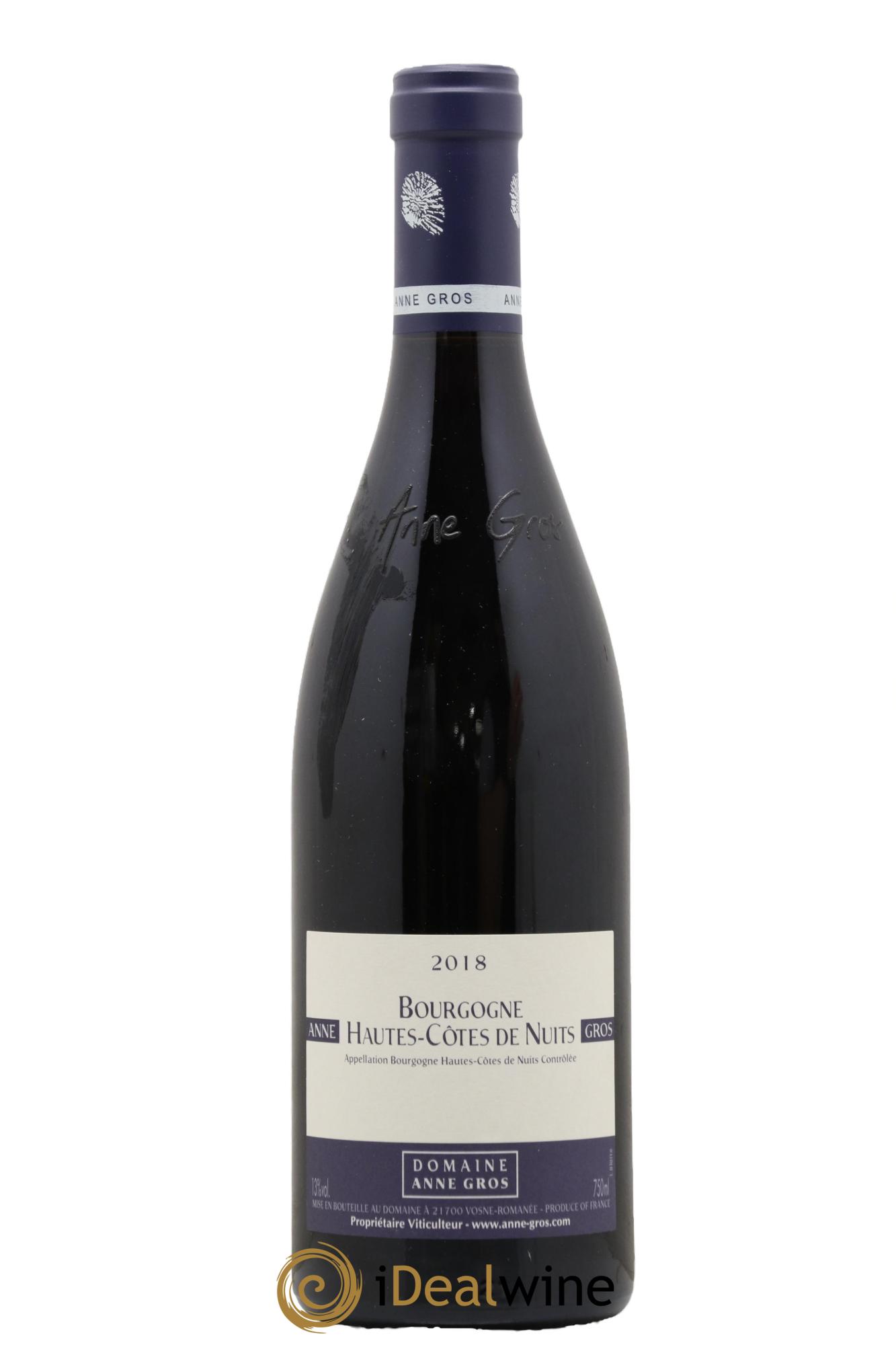 Hautes-Côtes de Nuits Anne Gros 2018 - Lot de 1 bouteille - 0
