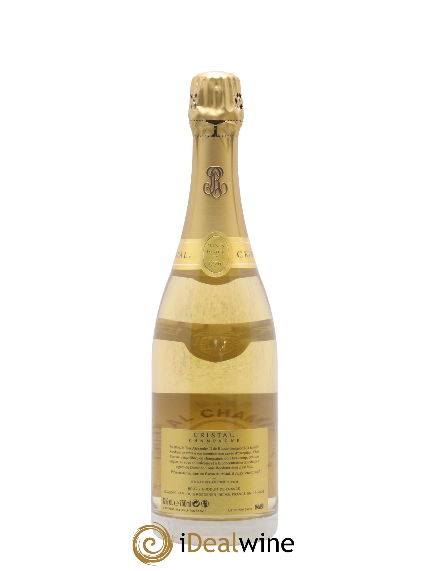 Cristal Louis Roederer 2012 - Lot de 1 bouteille - 2