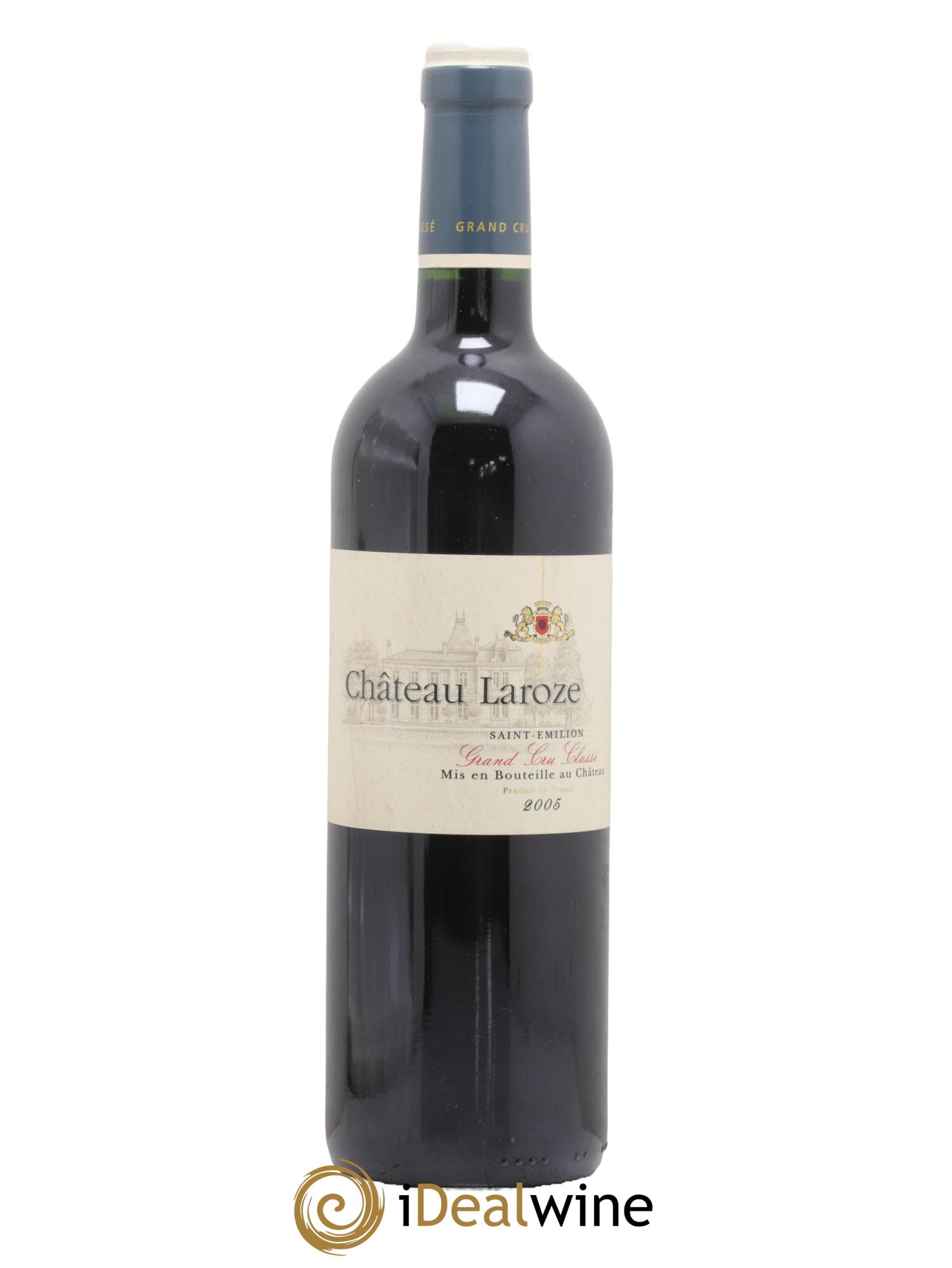 Château Laroze Grand Cru Classé 2005 - Lot de 1 bouteille - 0