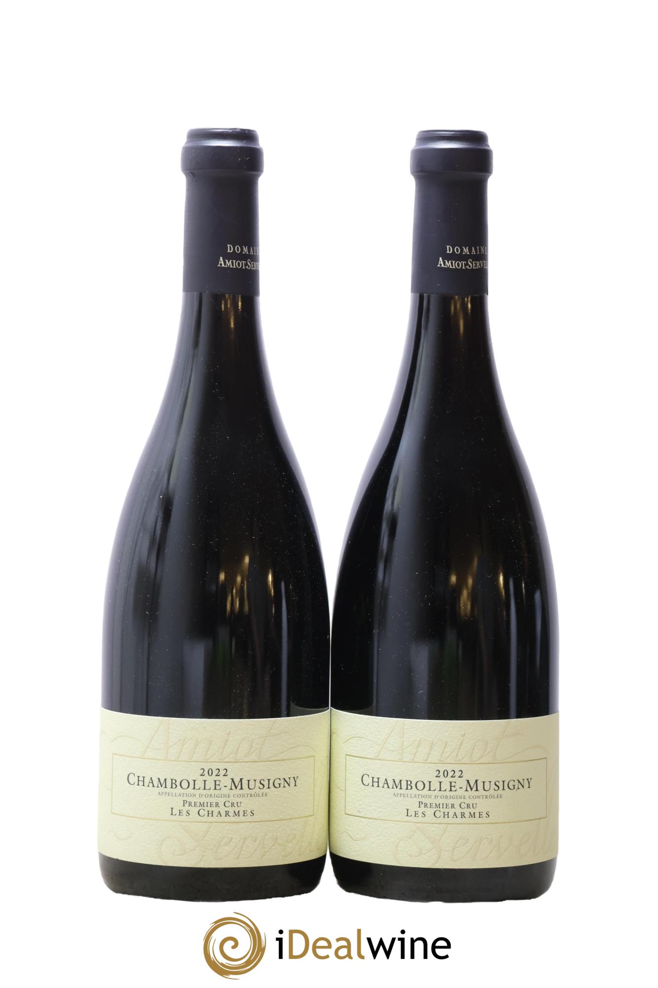 Chambolle-Musigny 1er Cru Les Charmes Amiot-Servelle 2022 - Lot de 2 bouteilles - 0