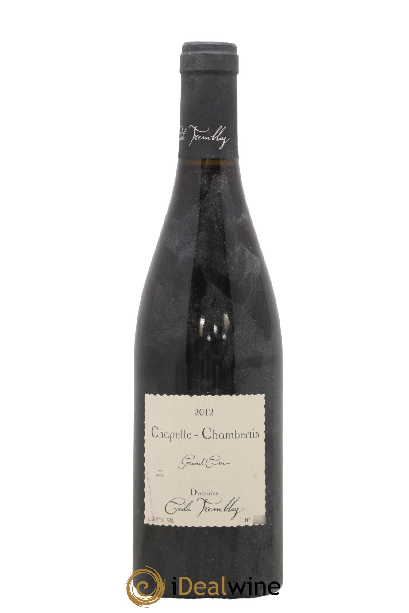 Chapelle-Chambertin Grand Cru Cécile Tremblay 2012 - Posten von 1 Flasche - 0