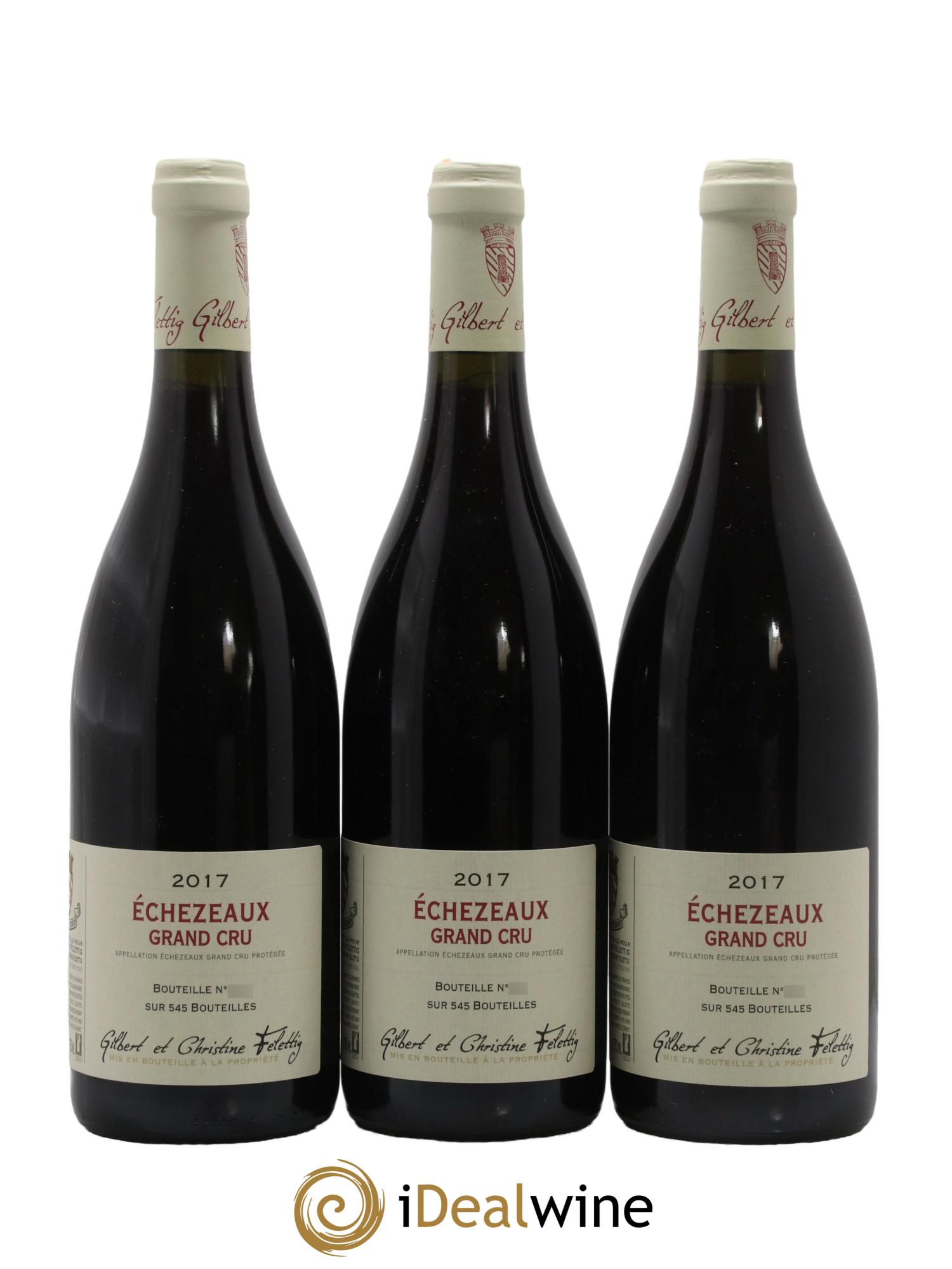 Echezeaux Grand Cru Felettig (Domaine) 2017 - Lot de 3 bouteilles - 0