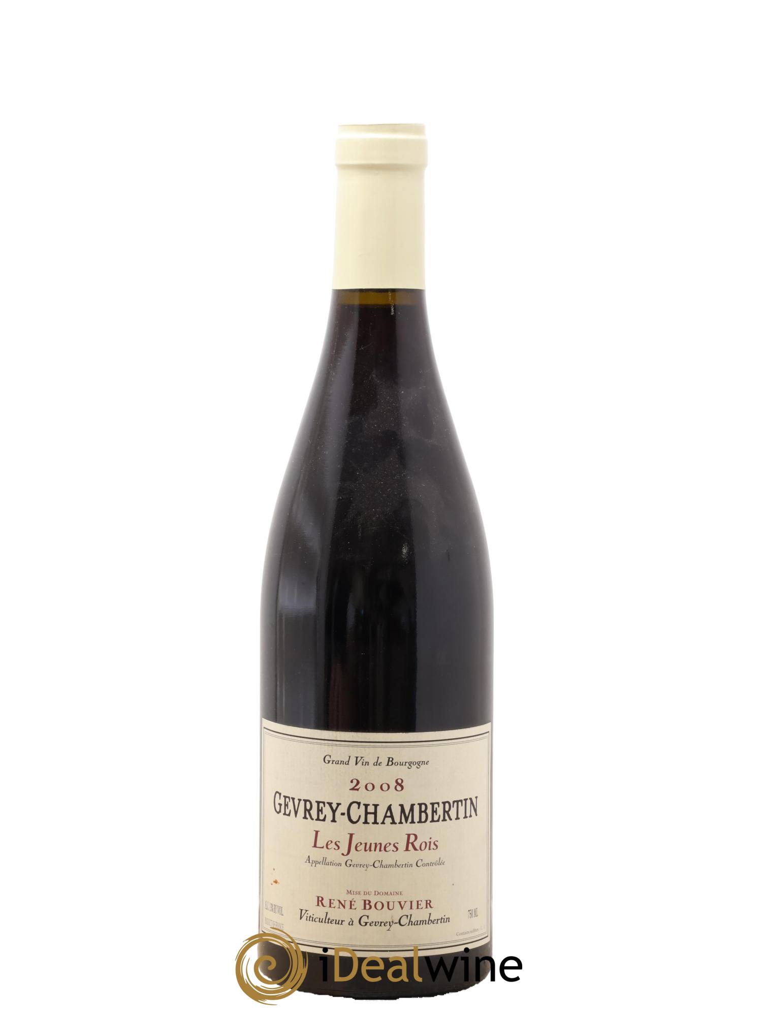 Gevrey-Chambertin Les Jeunes Rois René Bouvier (Domaine) 2008 - Lot de 1 bouteille - 0