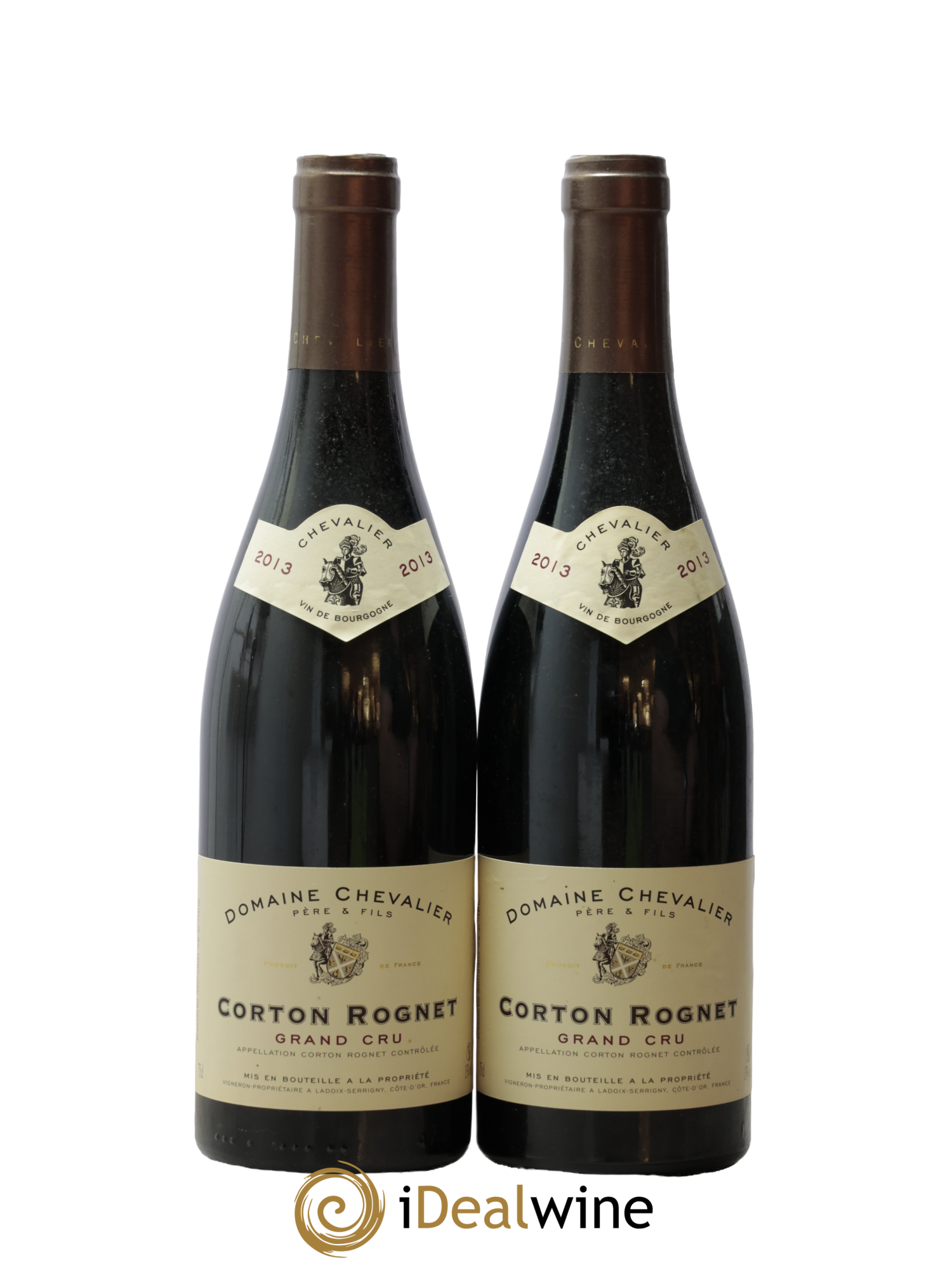 Corton Grand Cru Le Rognet Domaine Chevalier 2013 - Lot of 2 bottles - 0