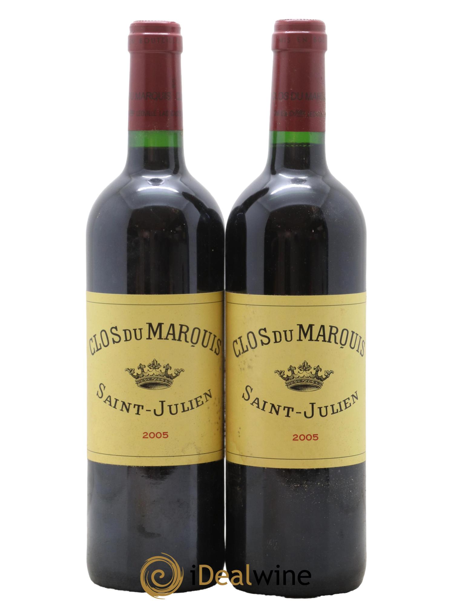 Clos du Marquis 2005 - Lot de 2 bouteilles - 0