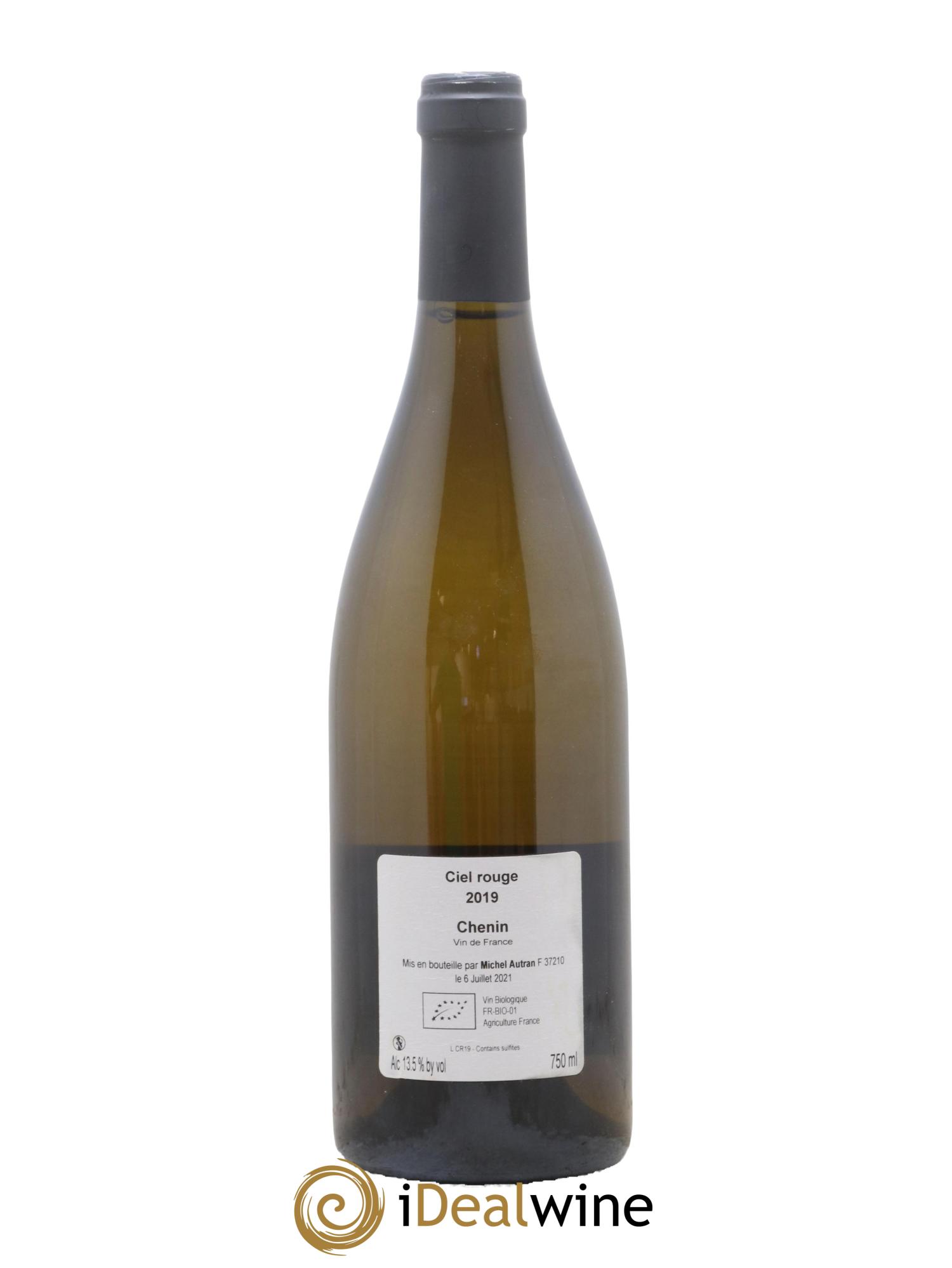 Vin de France Ciel Rouge Michel Autran 2019 - Posten von 1 Flasche - 1