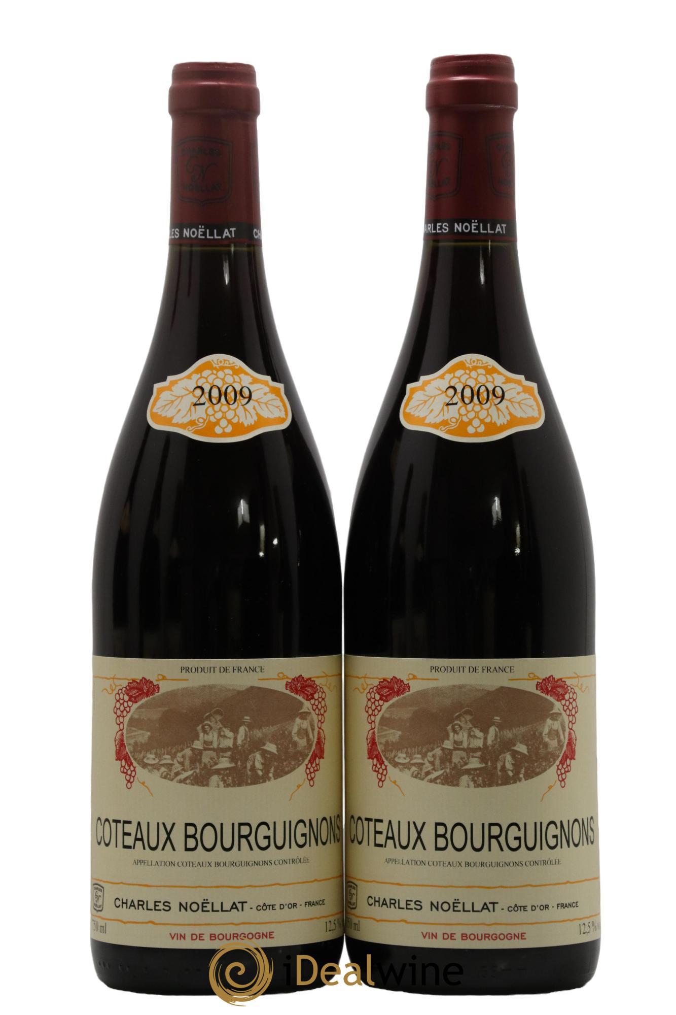 Coteaux Bourguignons Charles Noëllat 2009 - Lot de 2 bouteilles - 0