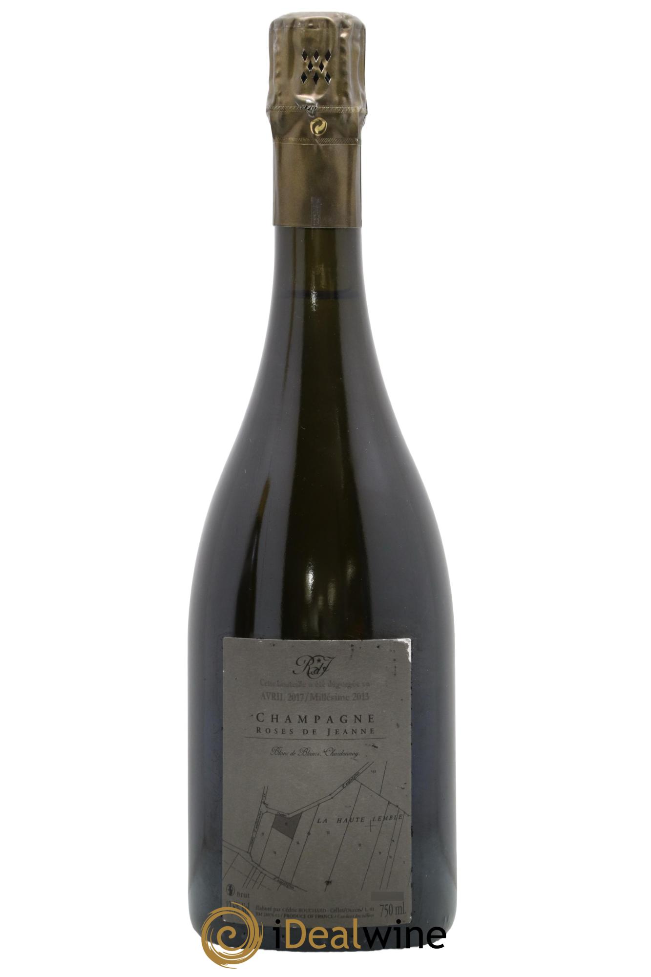 Roses de Jeanne La Haute-Lemblé Cédric Bouchard 2013 - Lotto di 1 bottiglia - 1