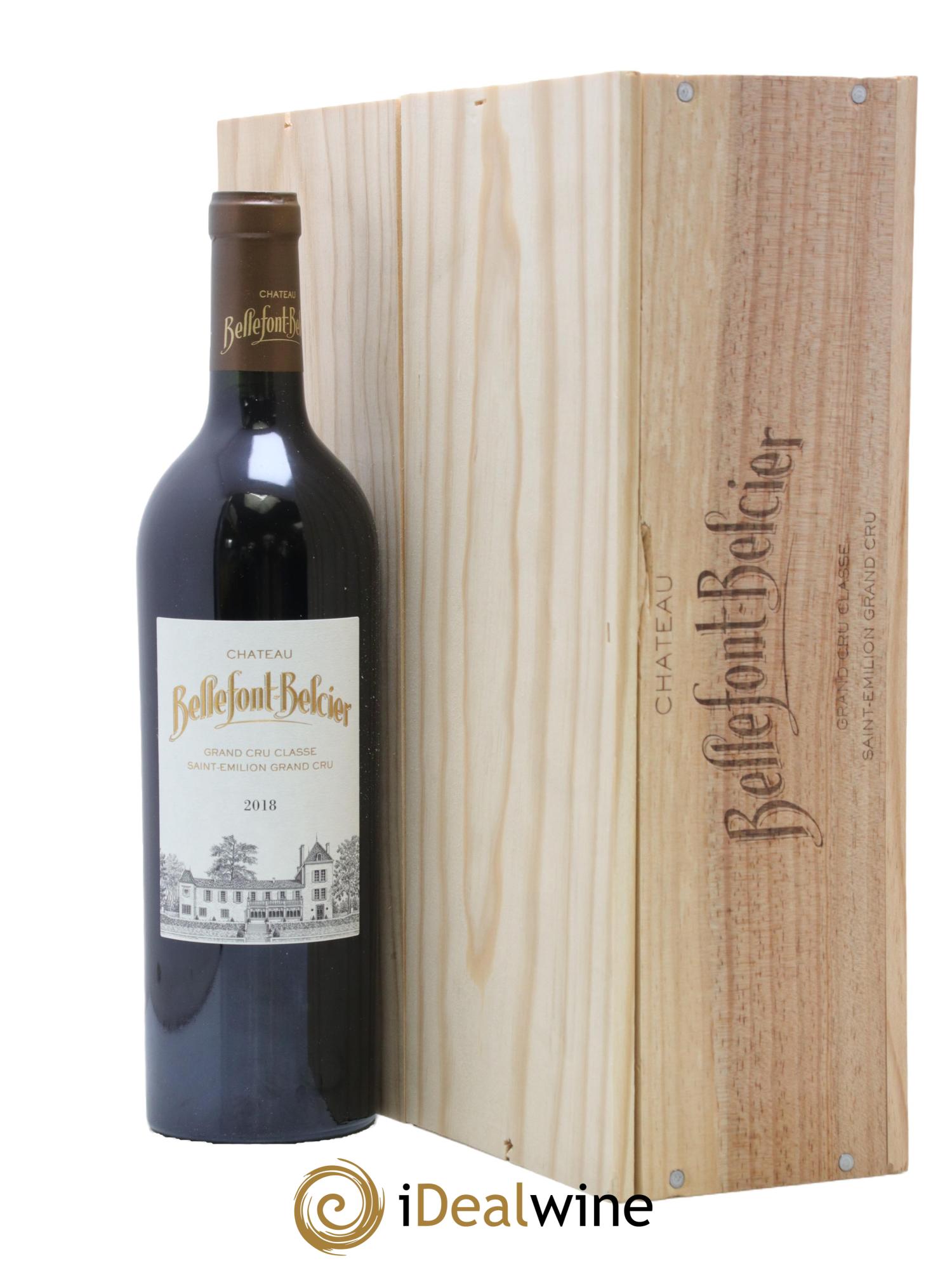 Château Bellefont-Belcier Grand Cru Classé 2018 - Lot de 3 bouteilles - 1