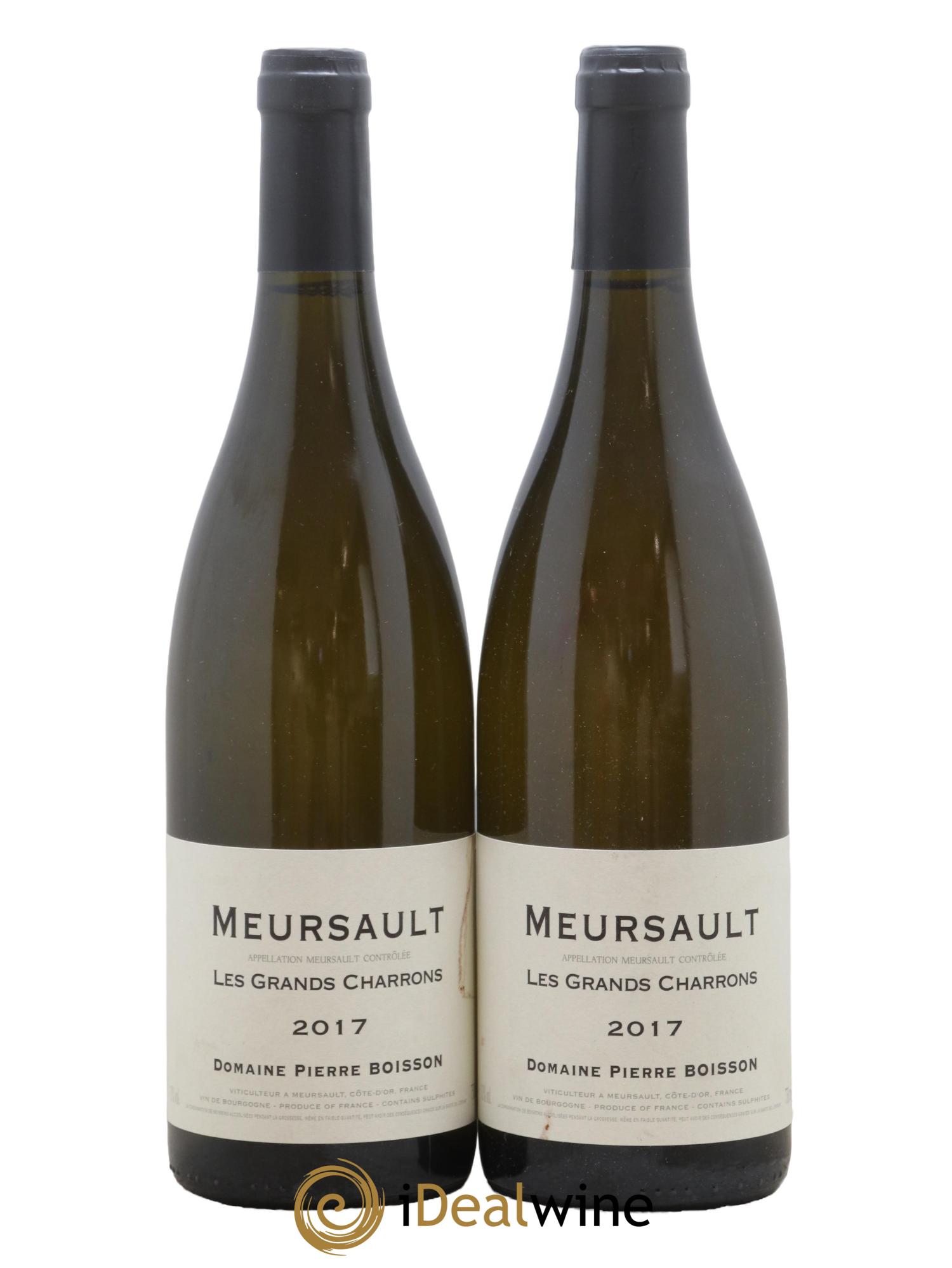 Meursault Les Grands Charrons Pierre Boisson (Domaine) 2017 - Lot de 2 bouteilles - 0