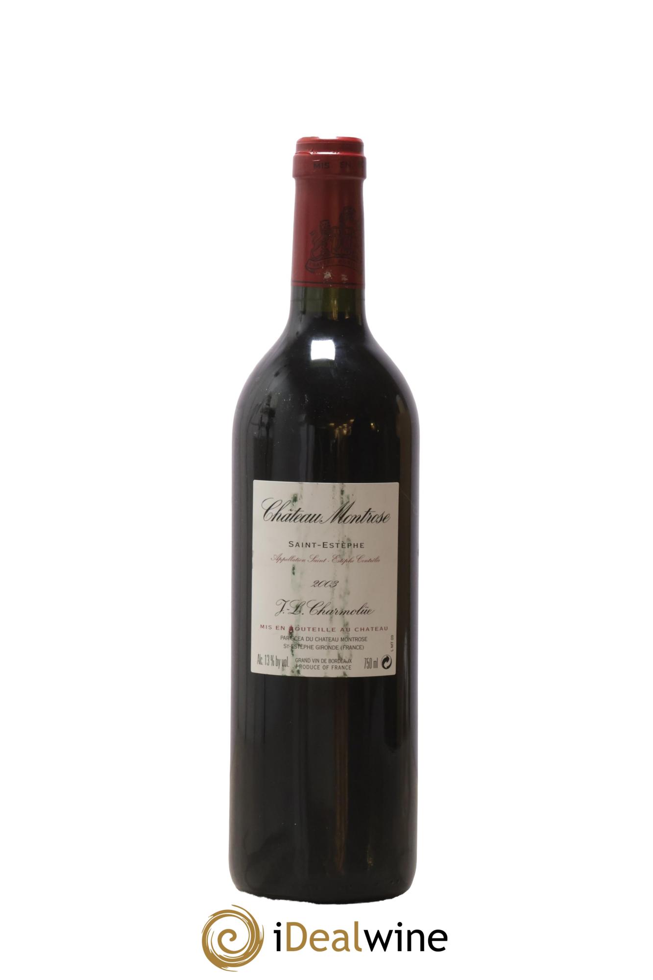 Château Montrose 2ème Grand Cru Classé 2003 - Lotto di 1 bottiglia - 1