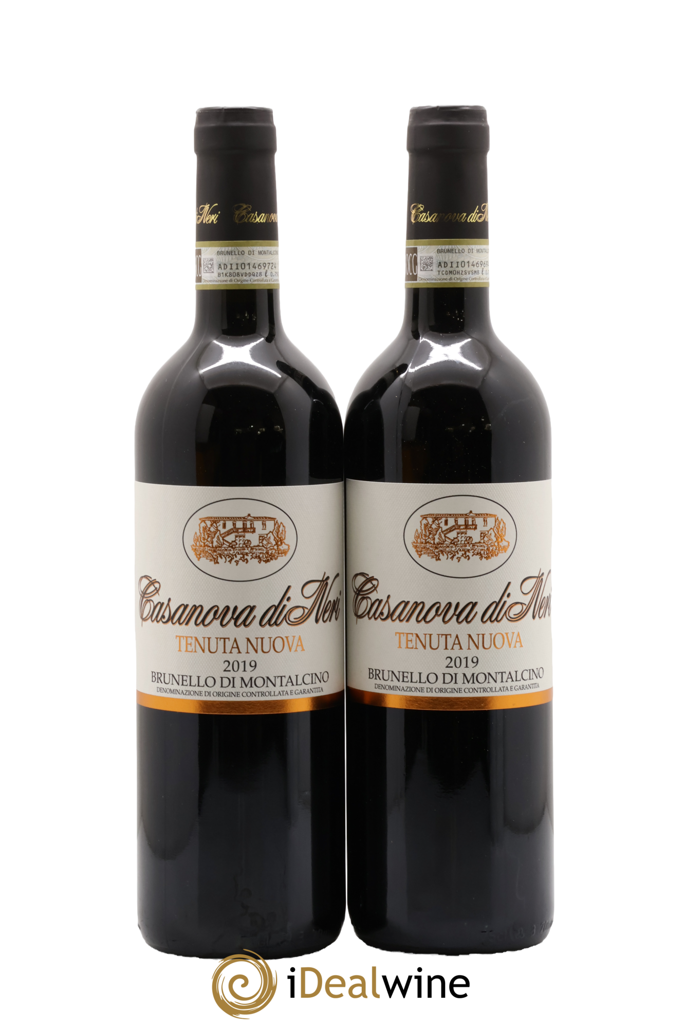 Brunello di Montalcino DOCG Tenuta Nuova Casanova di Neri - Giacomo Neri 2019 - Lot de 2 bouteilles - 0